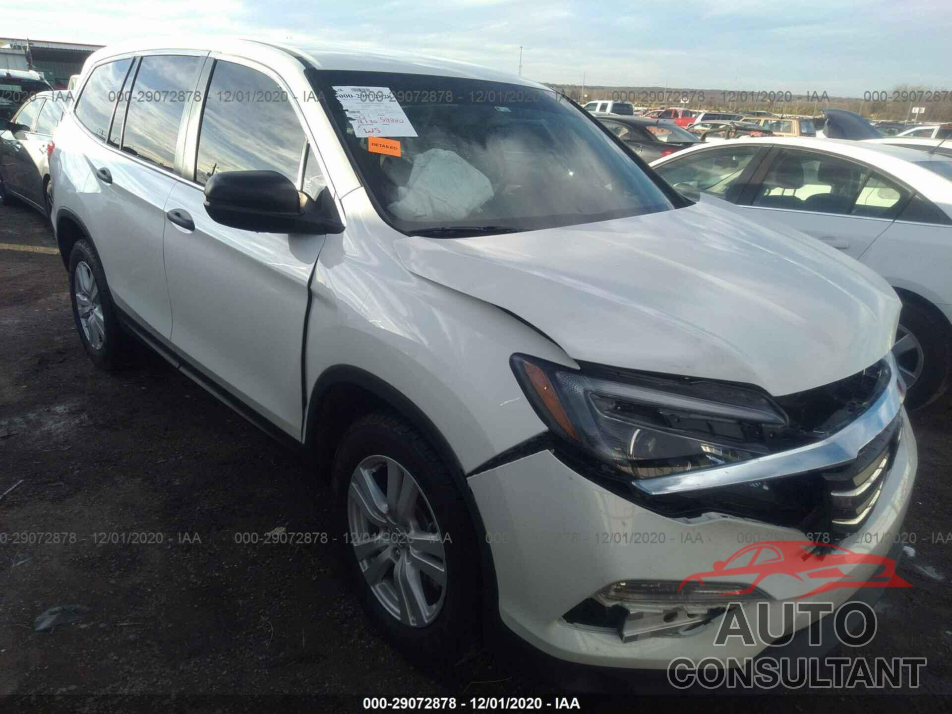 HONDA PILOT 2018 - 5FNYF5H10JB019694