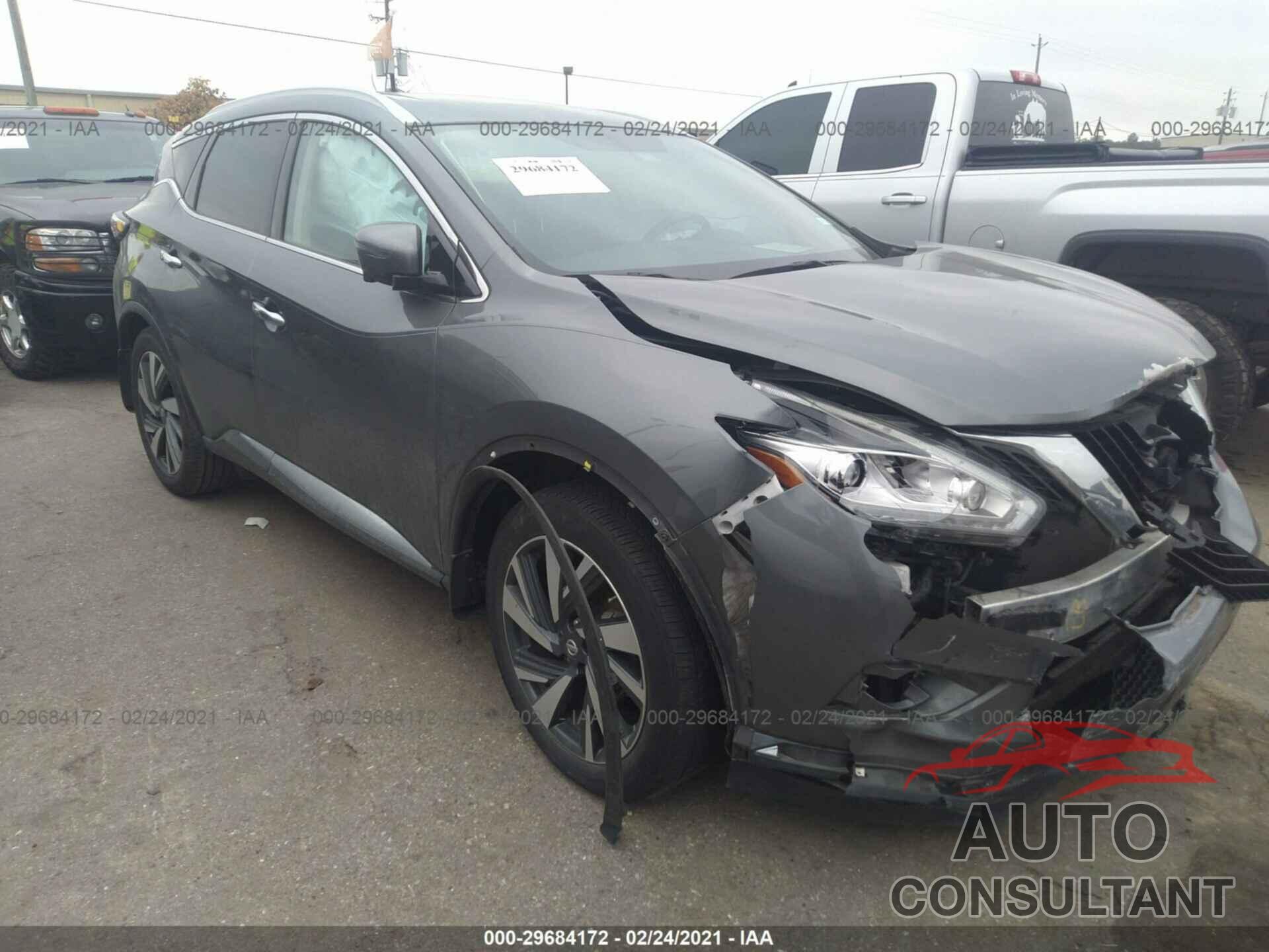 NISSAN MURANO 2018 - 5N1AZ2MG8JN126250