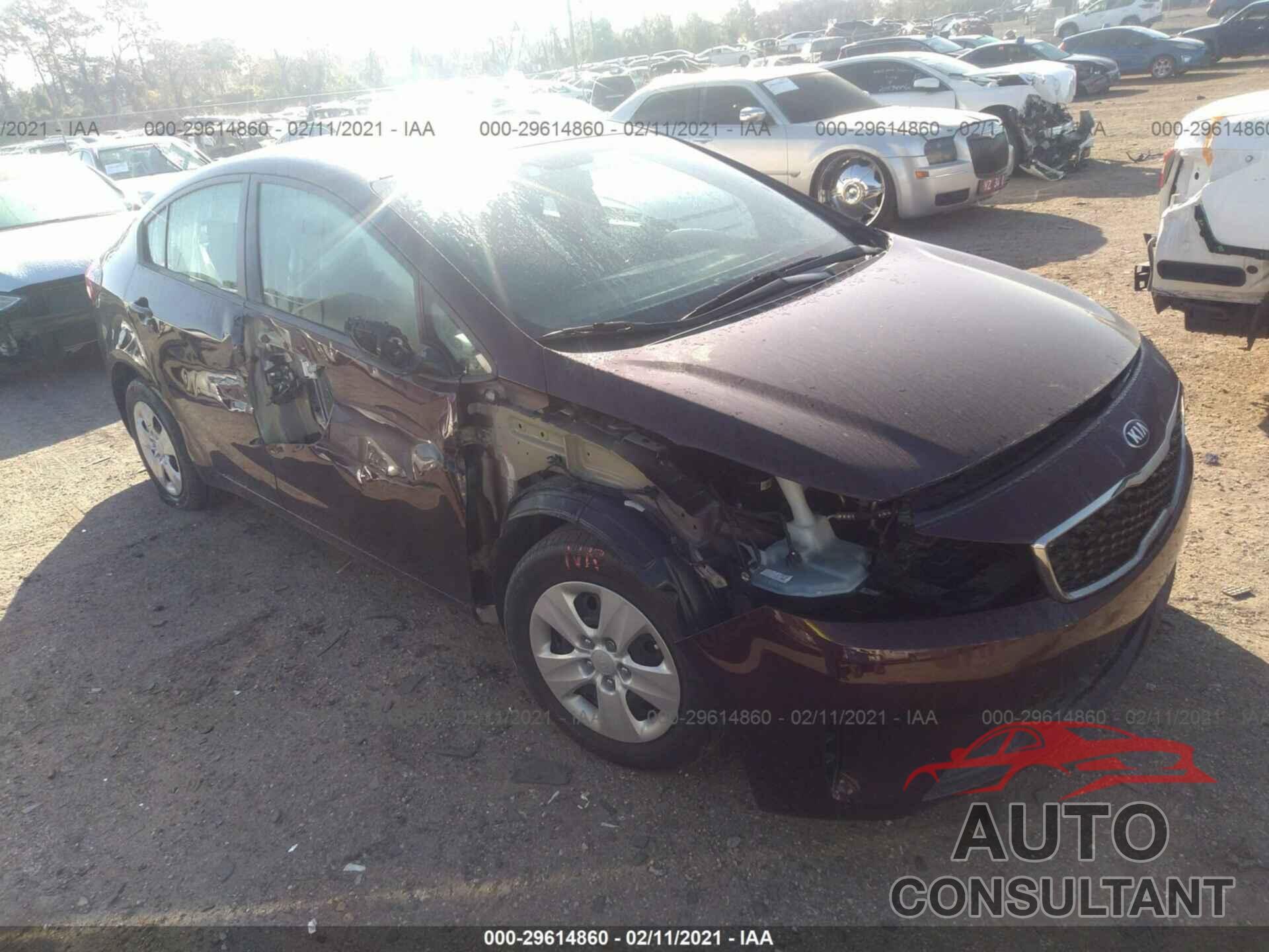 KIA FORTE 2018 - 3KPFK4A7XJE206605