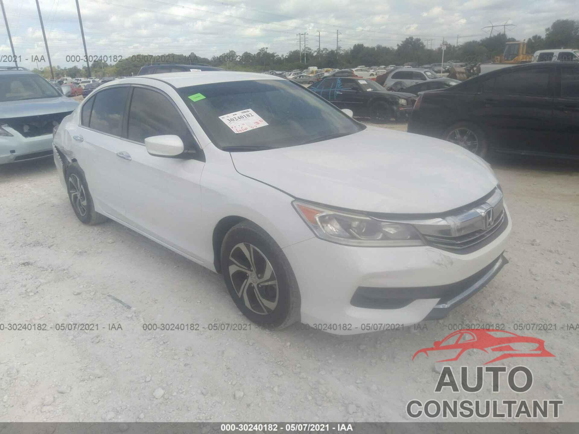 HONDA ACCORD SEDAN 2016 - 1HGCR2F38GA060355