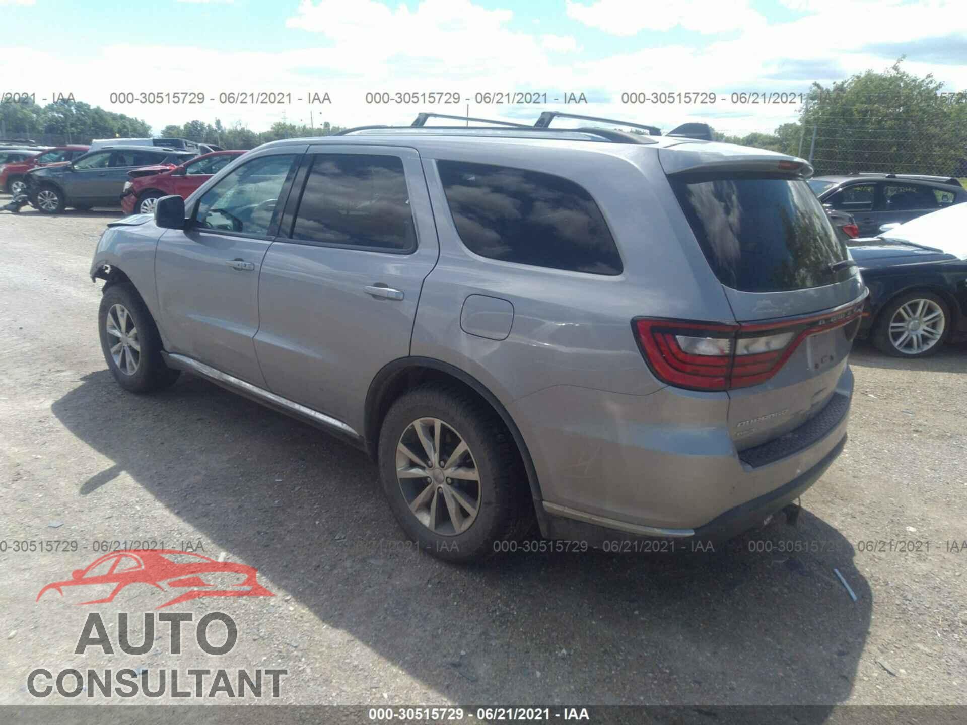 DODGE DURANGO 2016 - 1C4RDJDG3GC322956