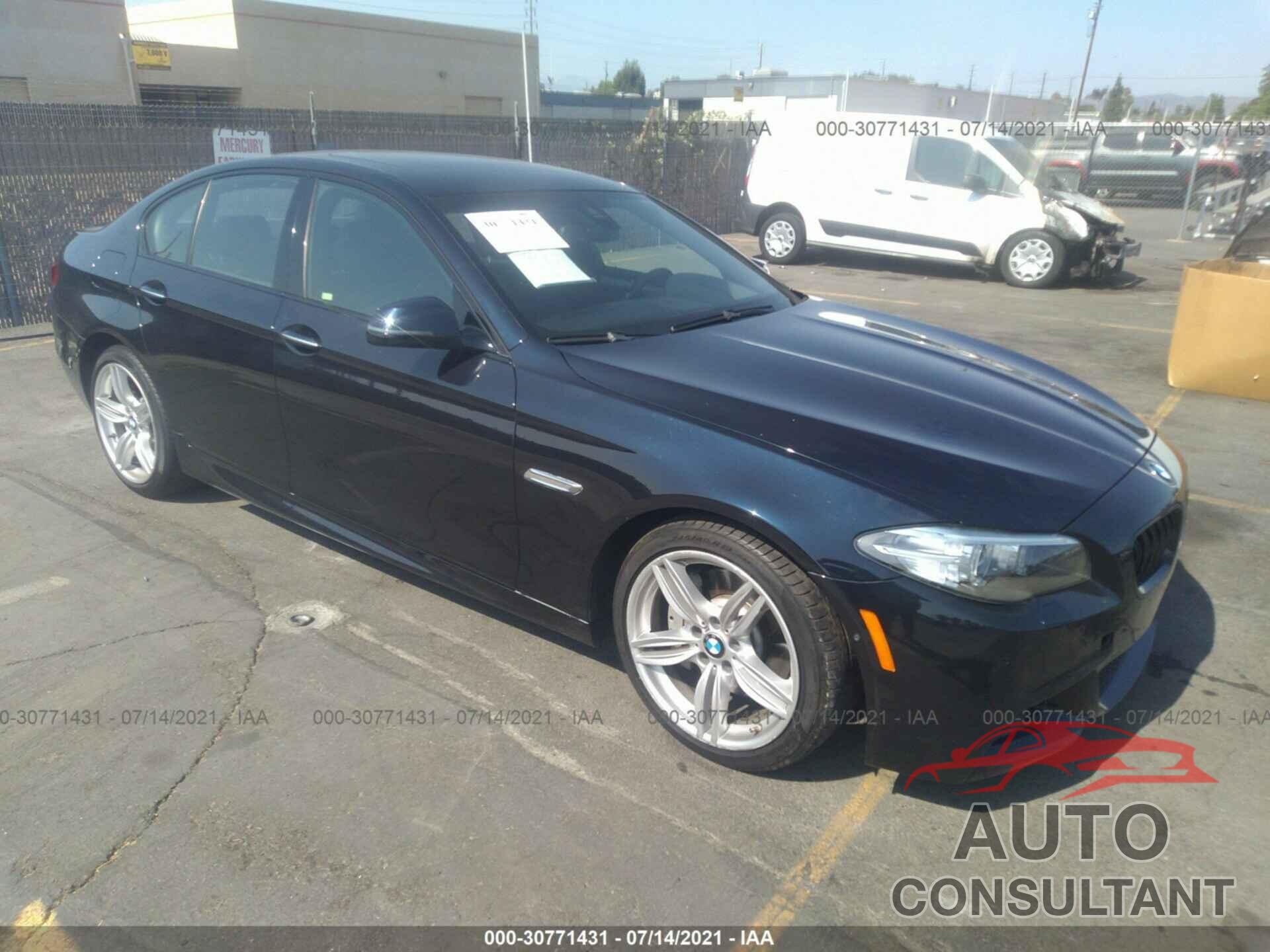 BMW 5 SERIES 2016 - WBAXA5C55GD691865