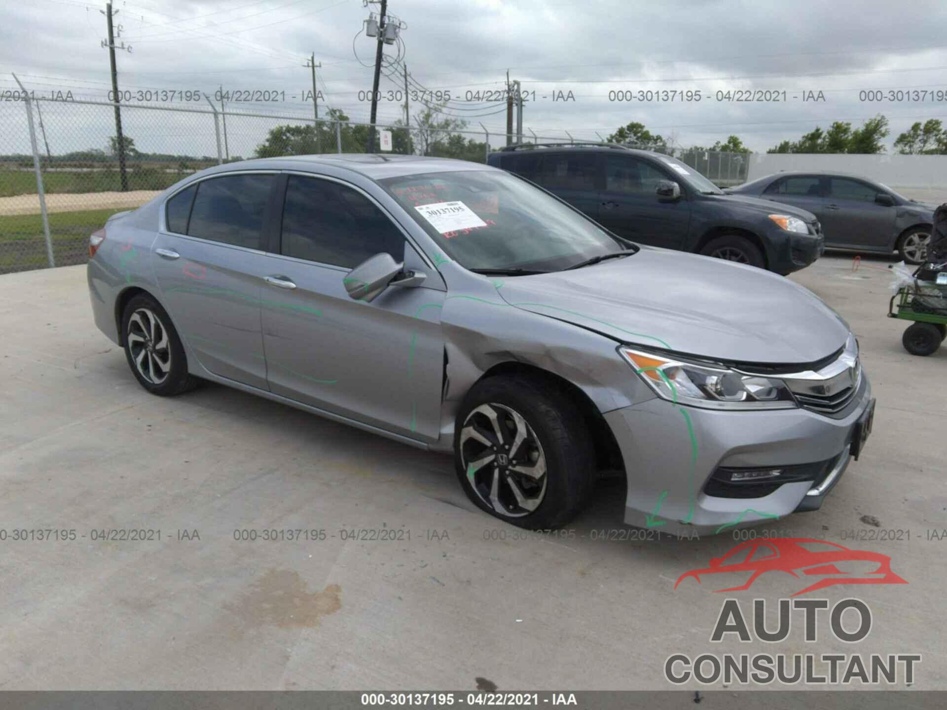 HONDA ACCORD SEDAN 2016 - 1HGCR2F01GA029082