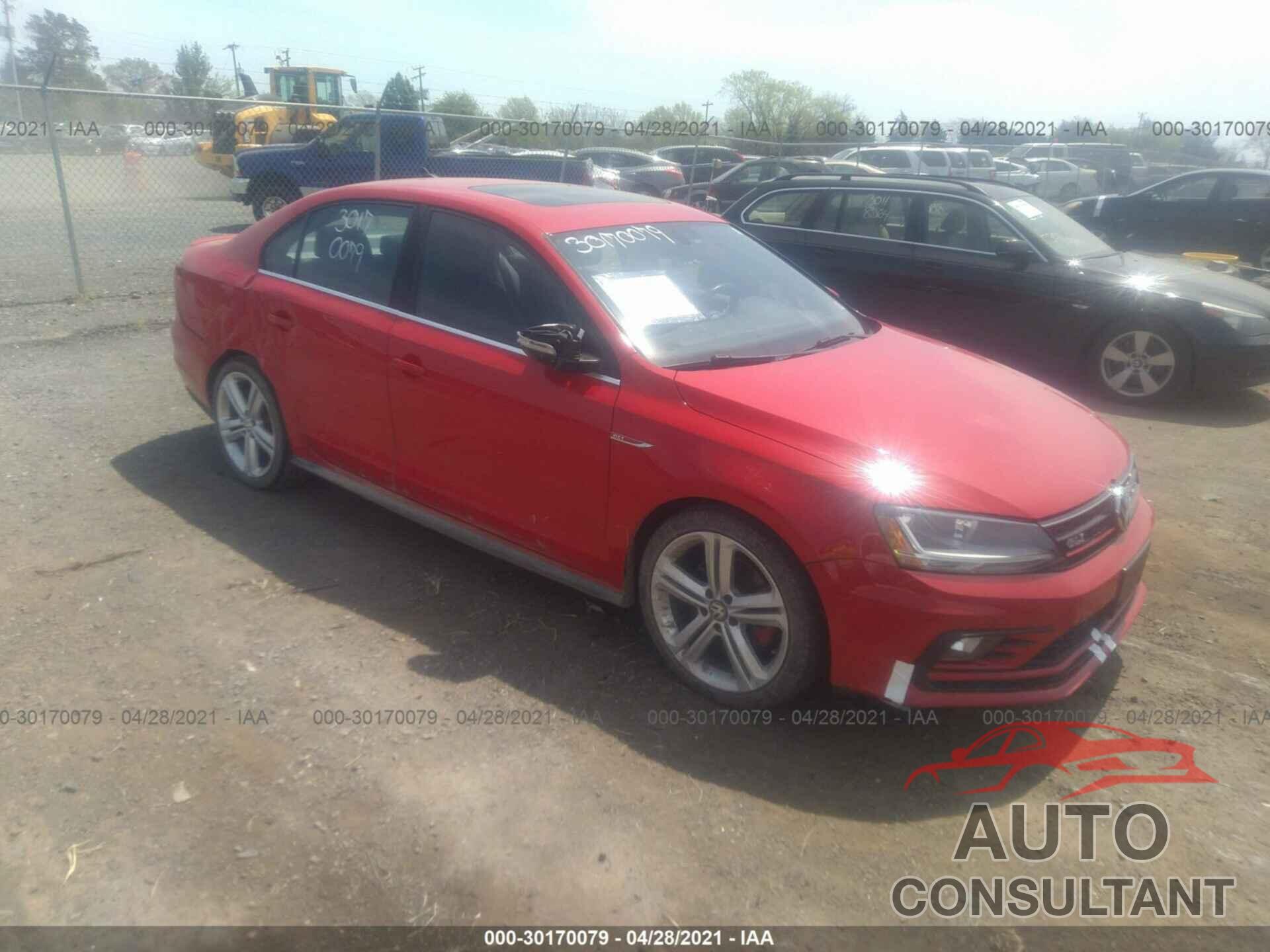 VOLKSWAGEN JETTA 2017 - 3VW4T7AJ7HM294818