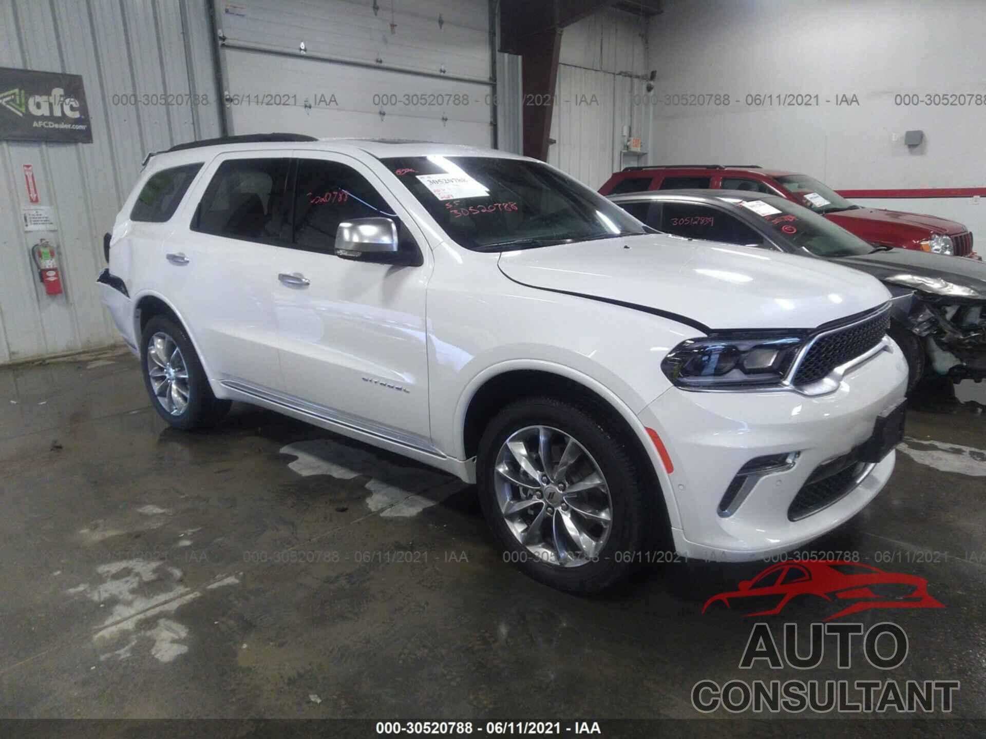 DODGE DURANGO 2021 - 1C4SDJET9MC575479