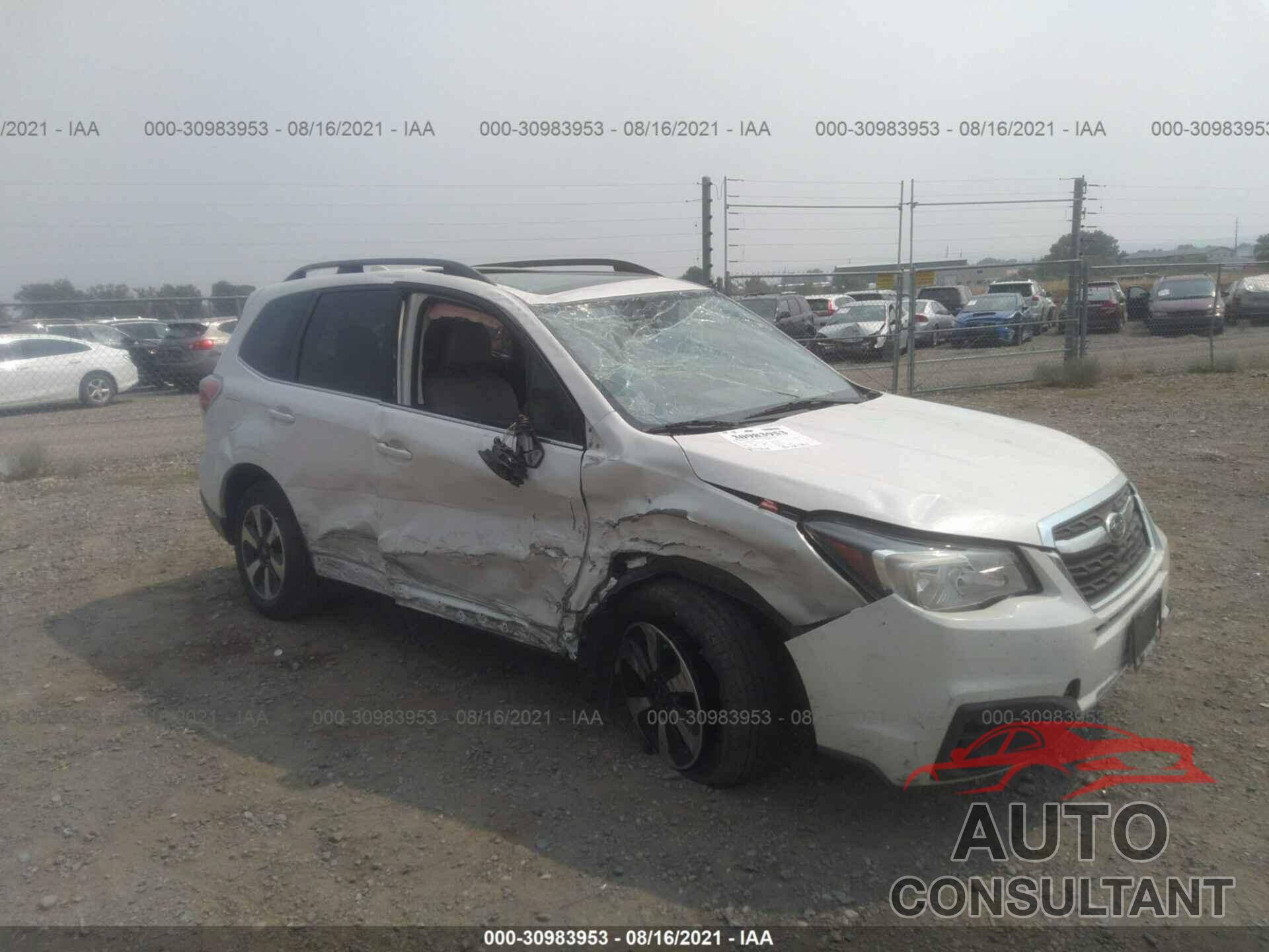 SUBARU FORESTER 2017 - JF2SJAJC2HH420474