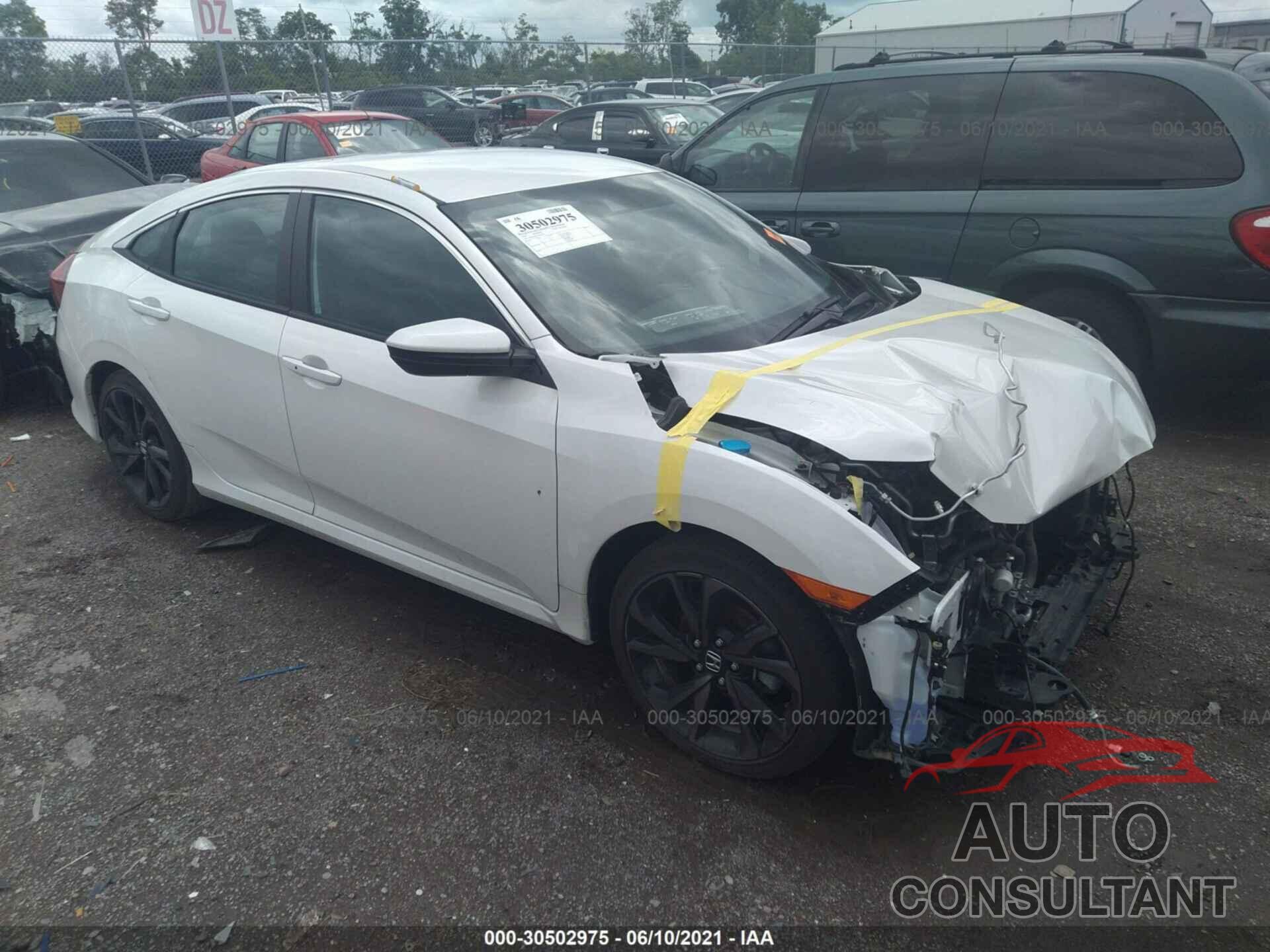 HONDA CIVIC SEDAN 2020 - 19XFC2F87LE025998