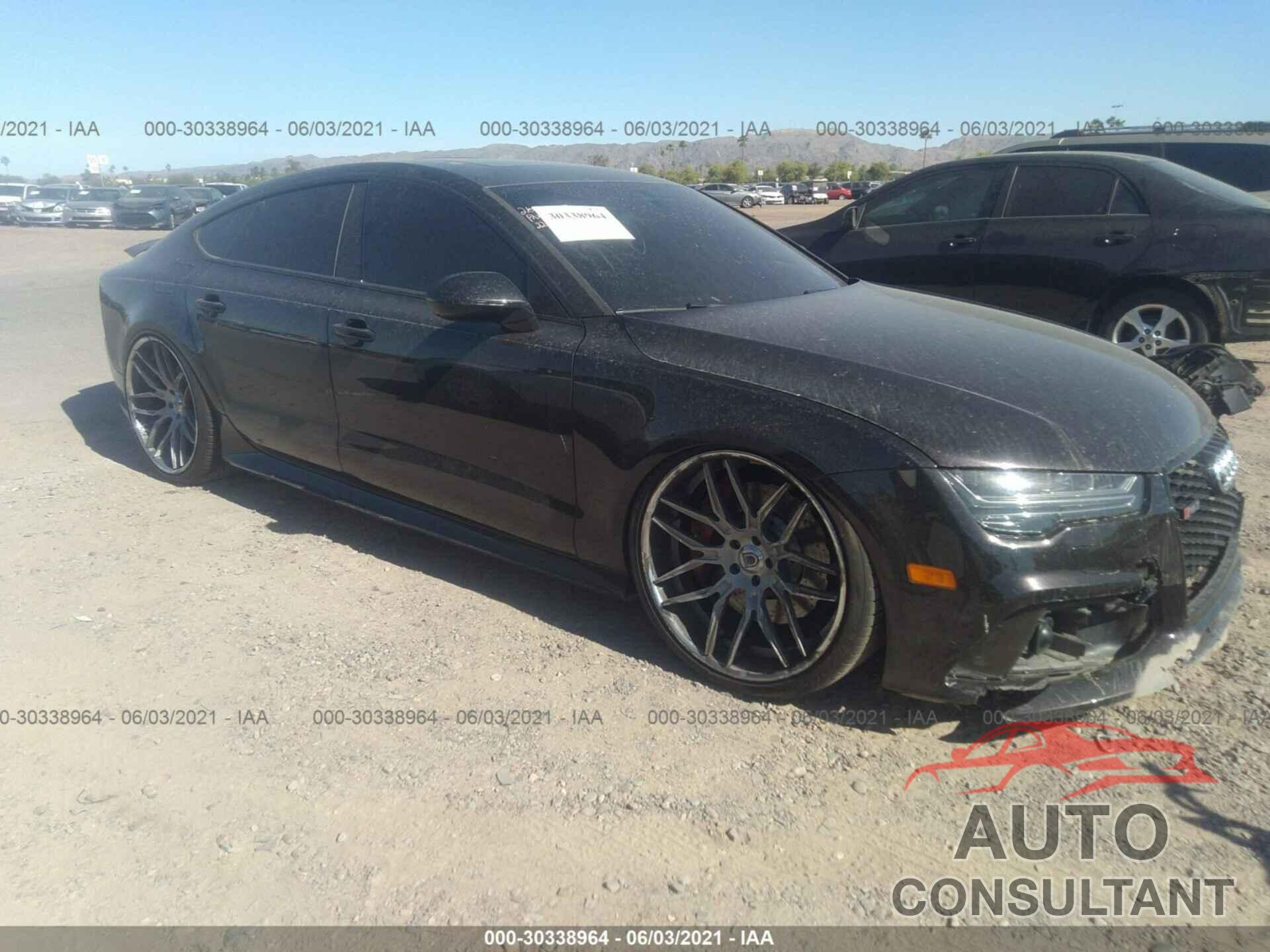 AUDI RS 7 2016 - WUAW2AFC4GN903019