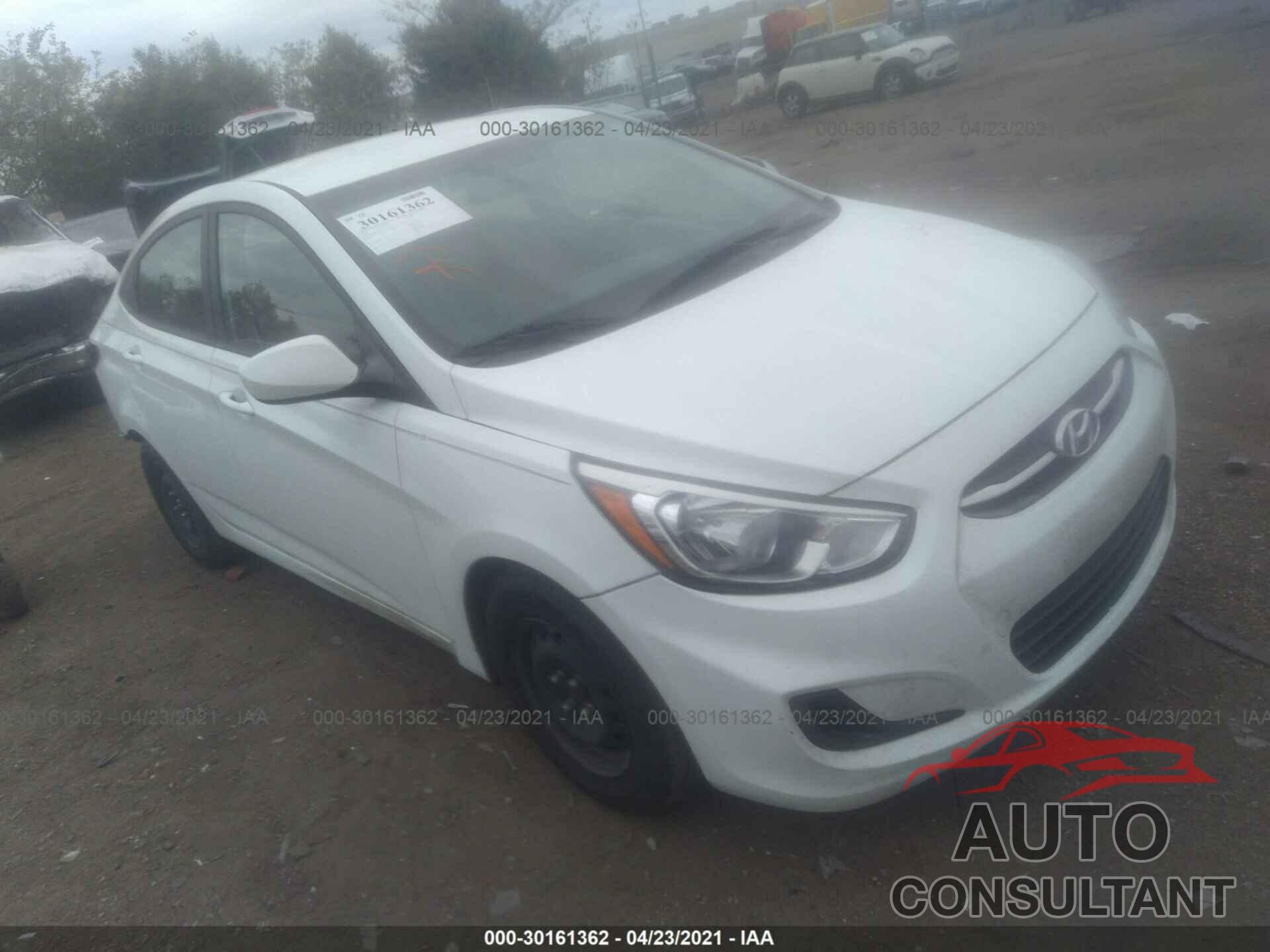 HYUNDAI ACCENT 2016 - KMHCT4AE1GU159825
