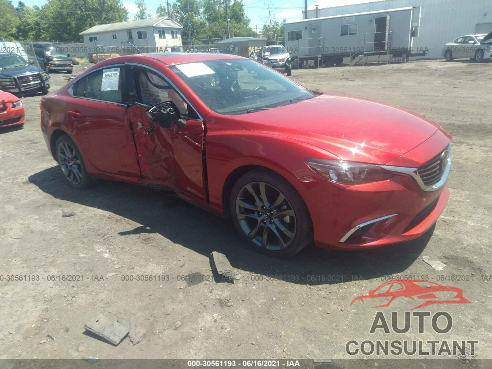 MAZDA MAZDA6 2016 - JM1GJ1W56G1433685