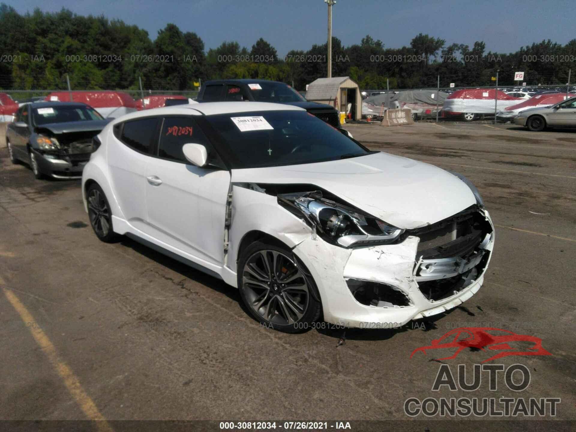 HYUNDAI VELOSTER 2016 - KMHTC6AE0GU272211