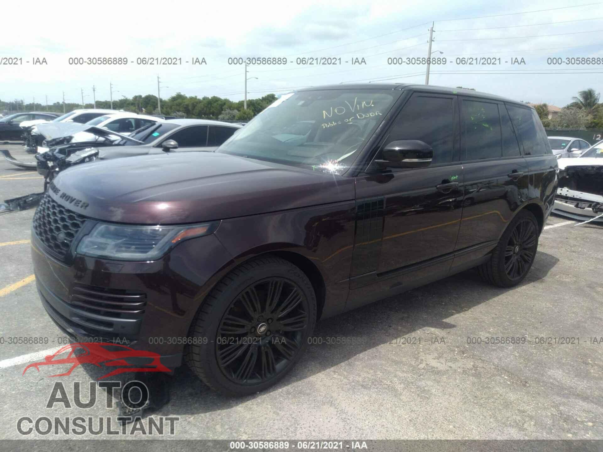 LAND ROVER RANGE ROVER 2018 - SALGS2RE7JA500017