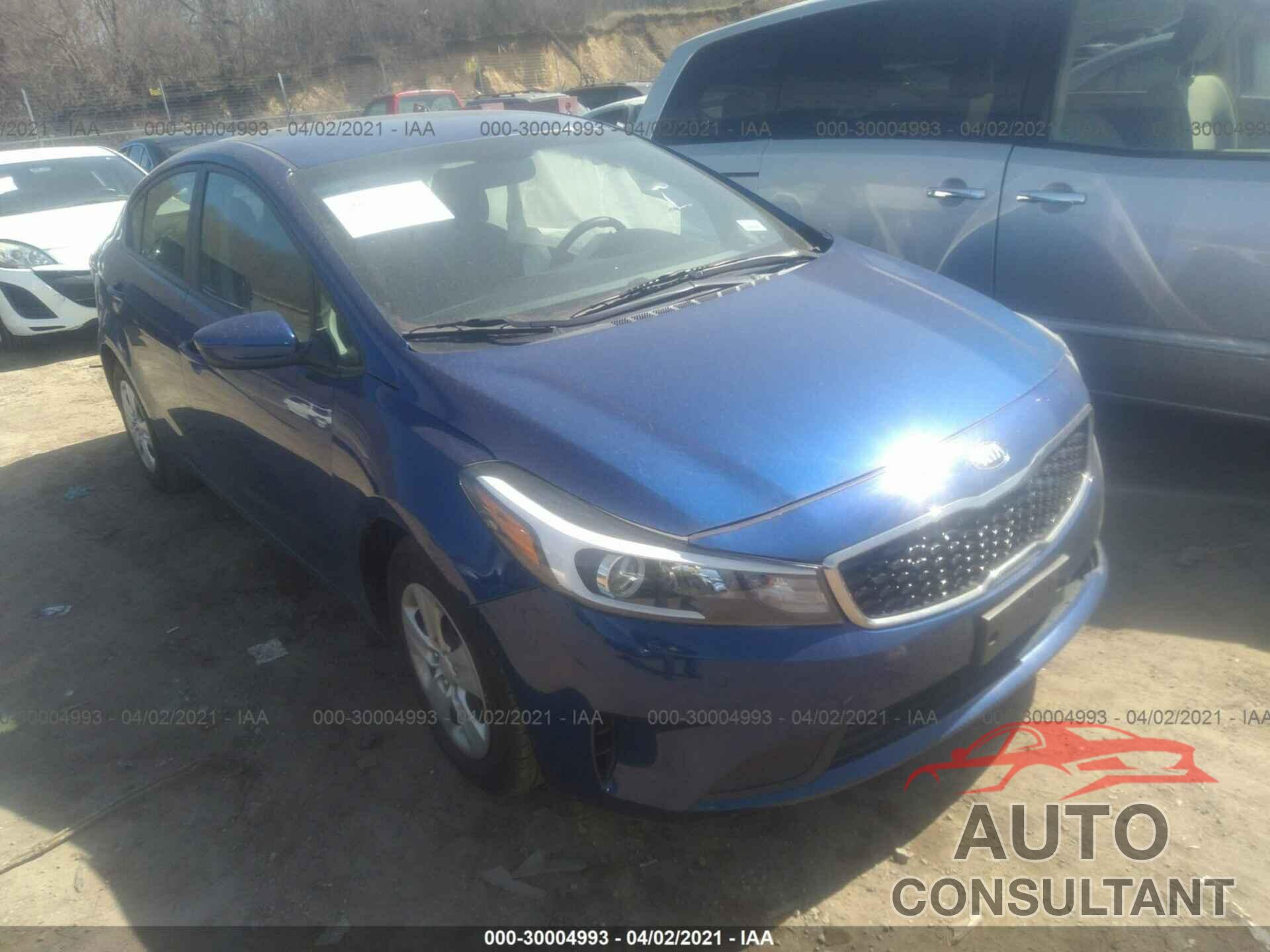 KIA FORTE 2017 - 3KPFK4A72HE011608