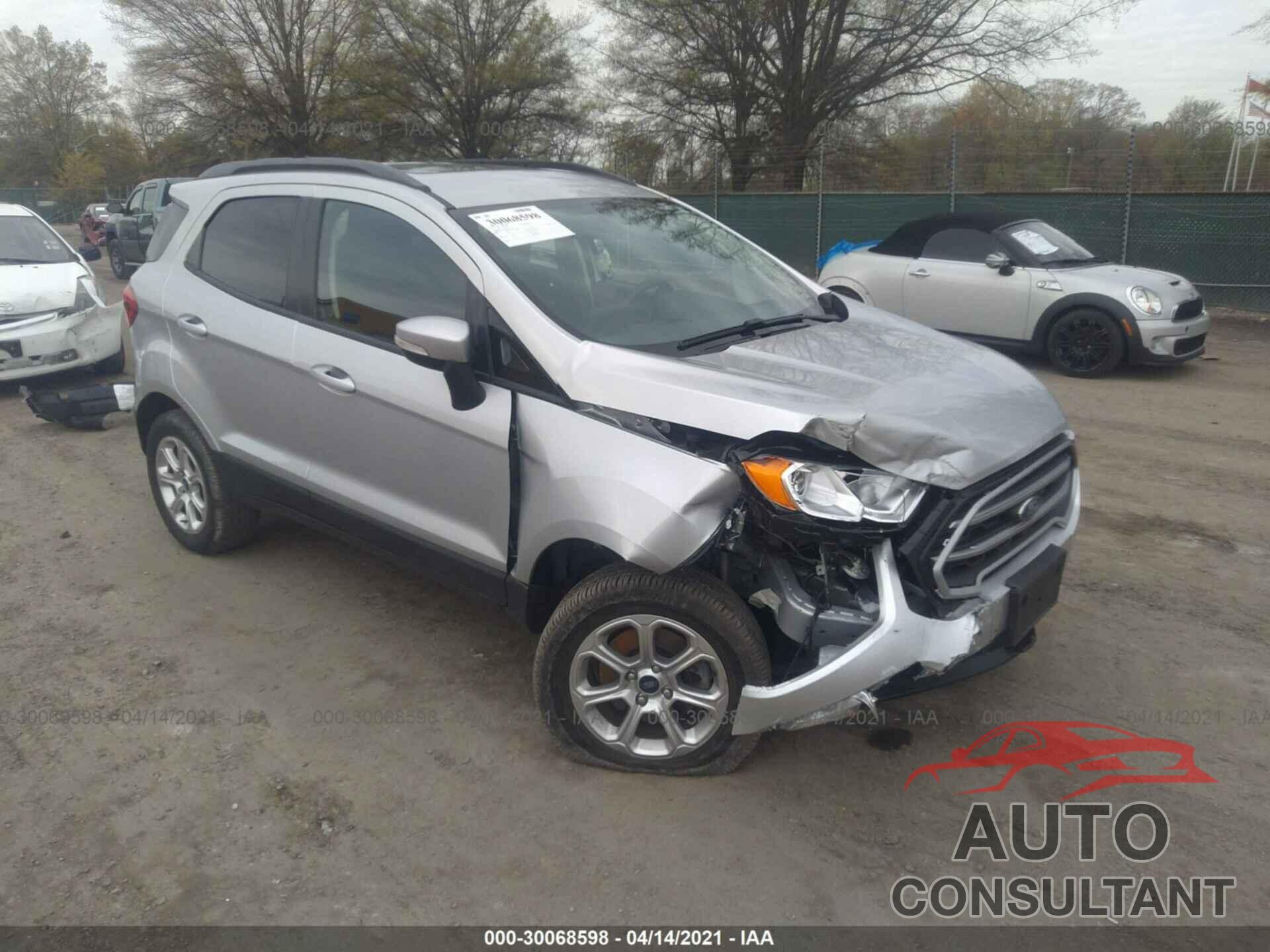 FORD ECOSPORT 2019 - MAJ6S3GL8KC269487