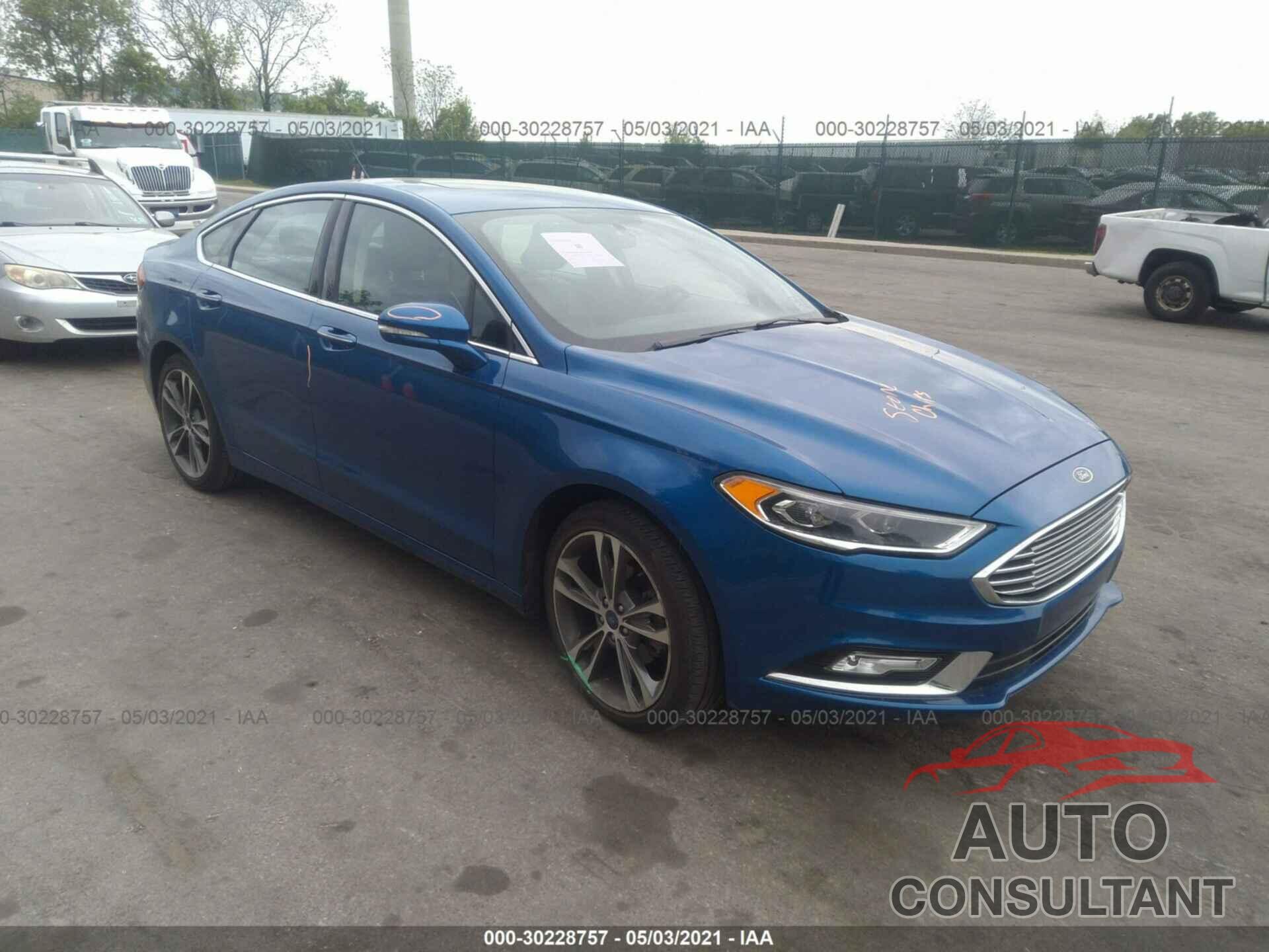 FORD FUSION 2017 - 3FA6P0K91HR184108
