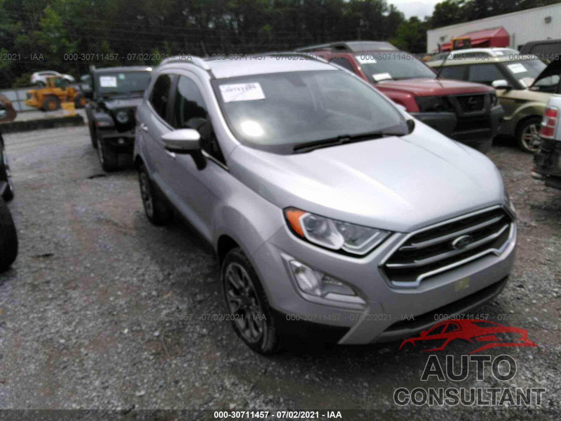 FORD ECOSPORT 2021 - MAJ6S3KL4MC412848