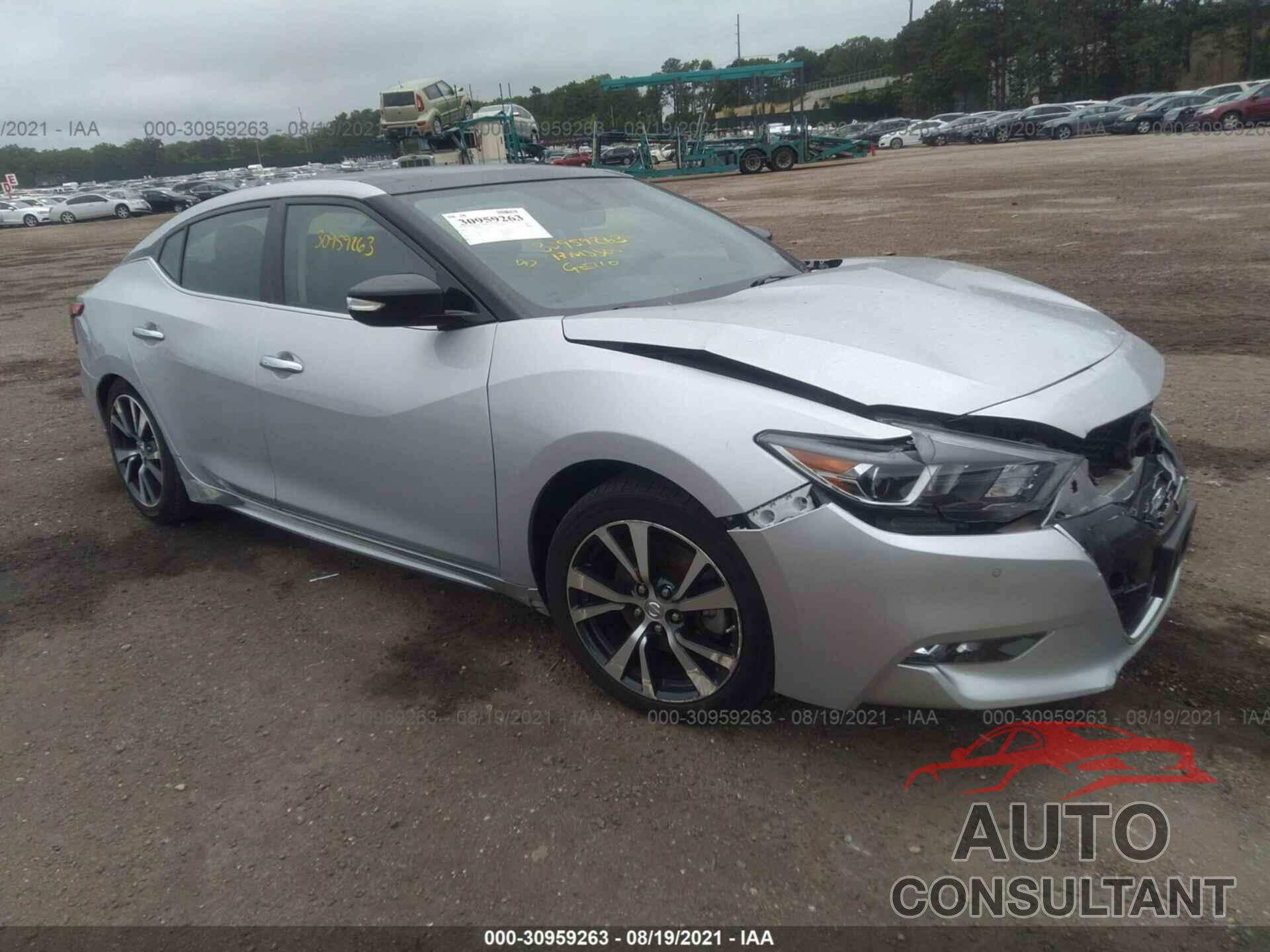 NISSAN MAXIMA 2017 - 1N4AA6AP9HC426964