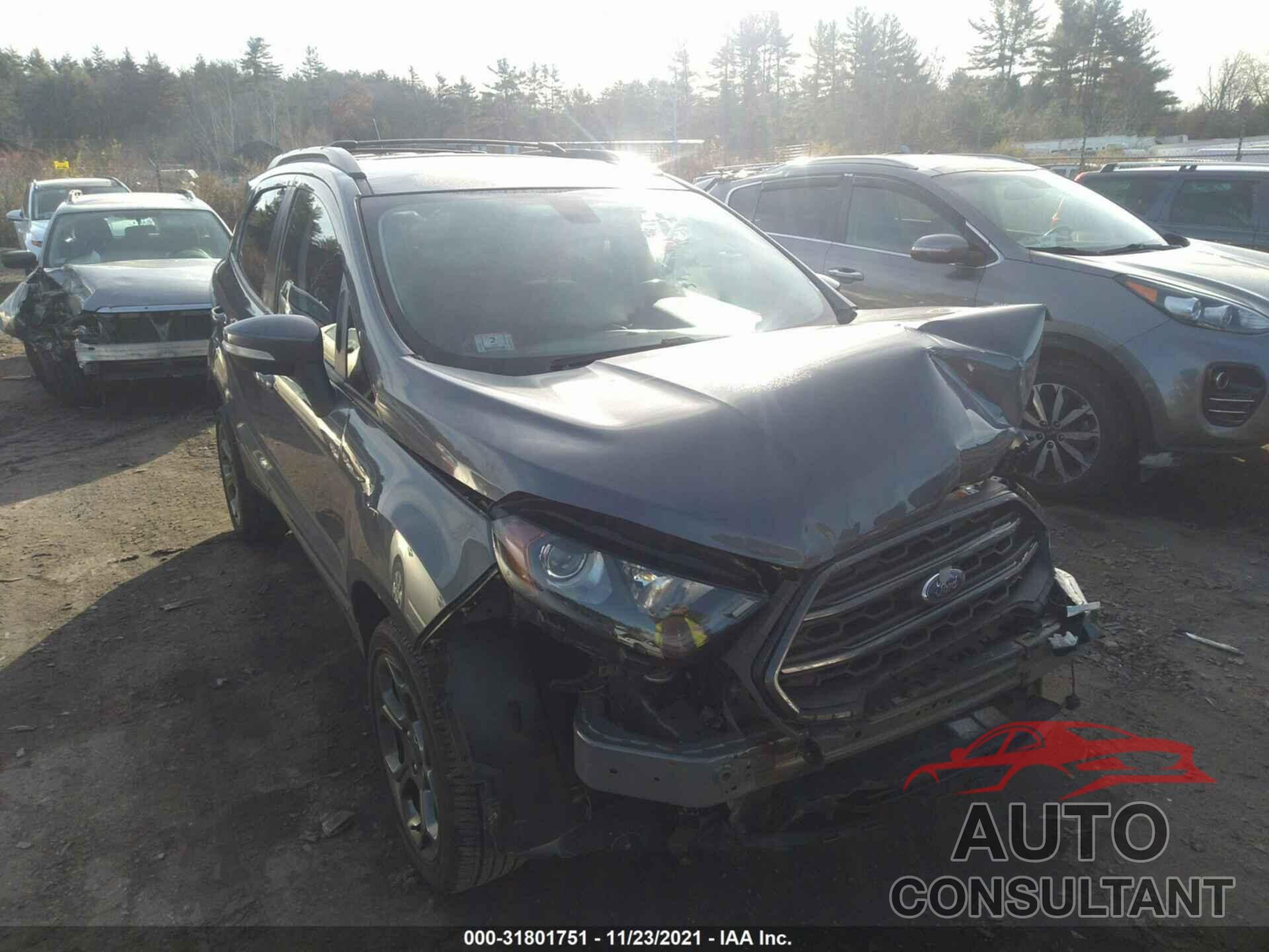 FORD ECOSPORT 2018 - MAJ6P1CL2JC165622