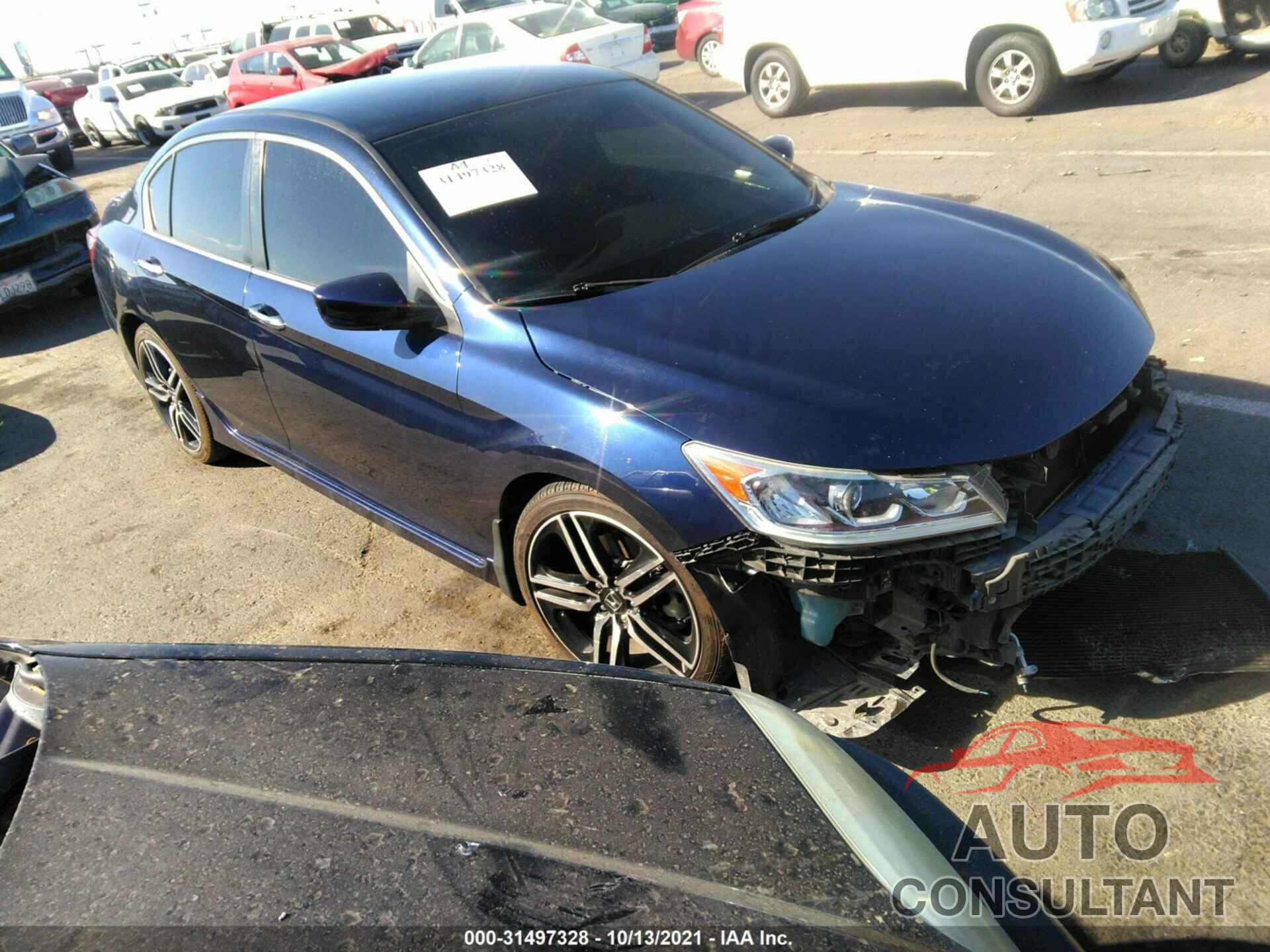 HONDA ACCORD SEDAN 2017 - 1HGCR2F18HA068780
