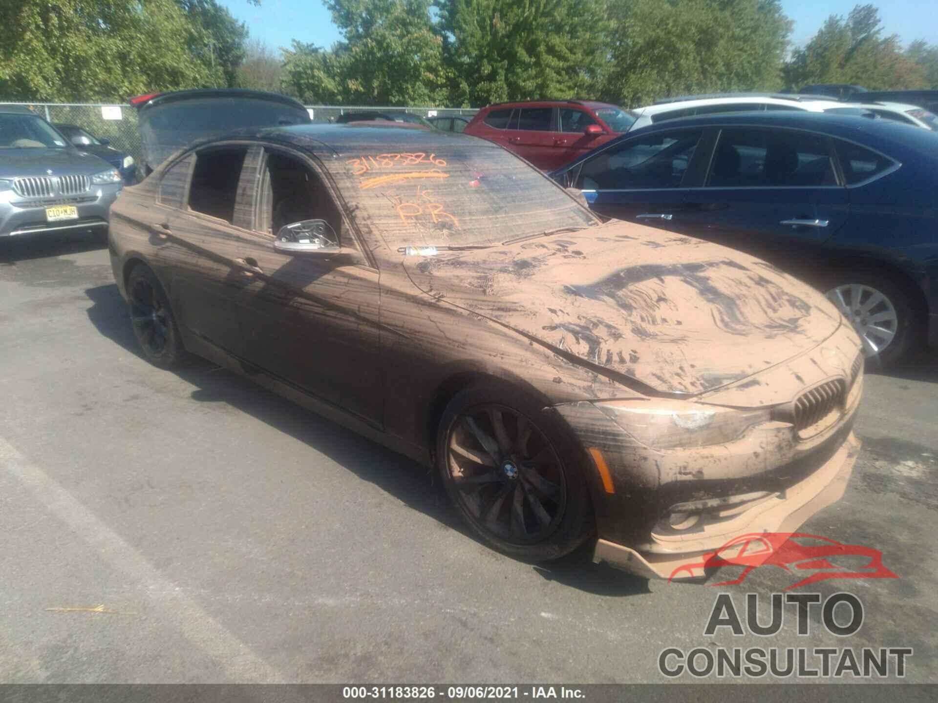 BMW 3 SERIES 2016 - WBA8E5G56GNU20388