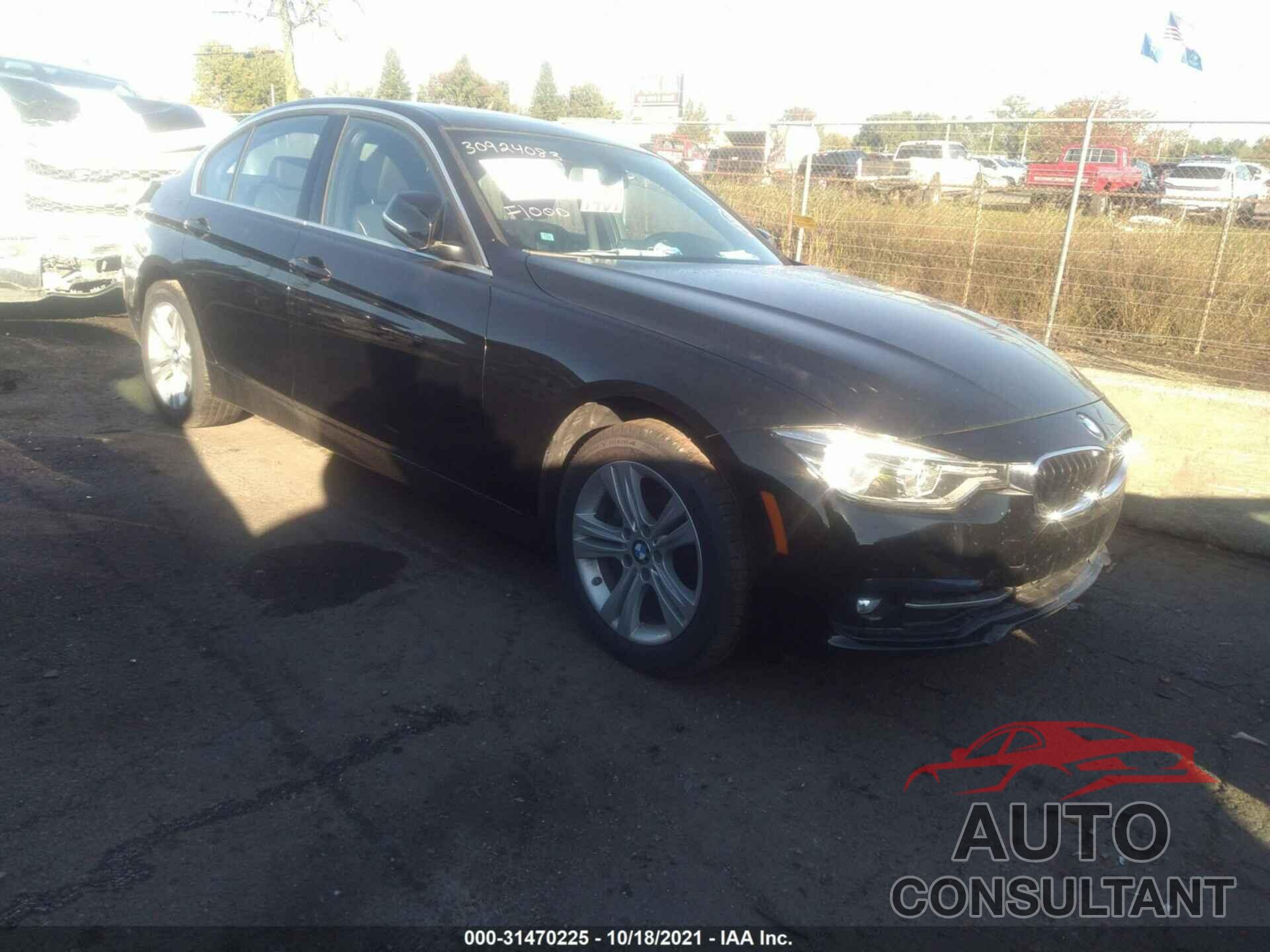 BMW 3 SERIES 2017 - WBA8D9C31HA004692
