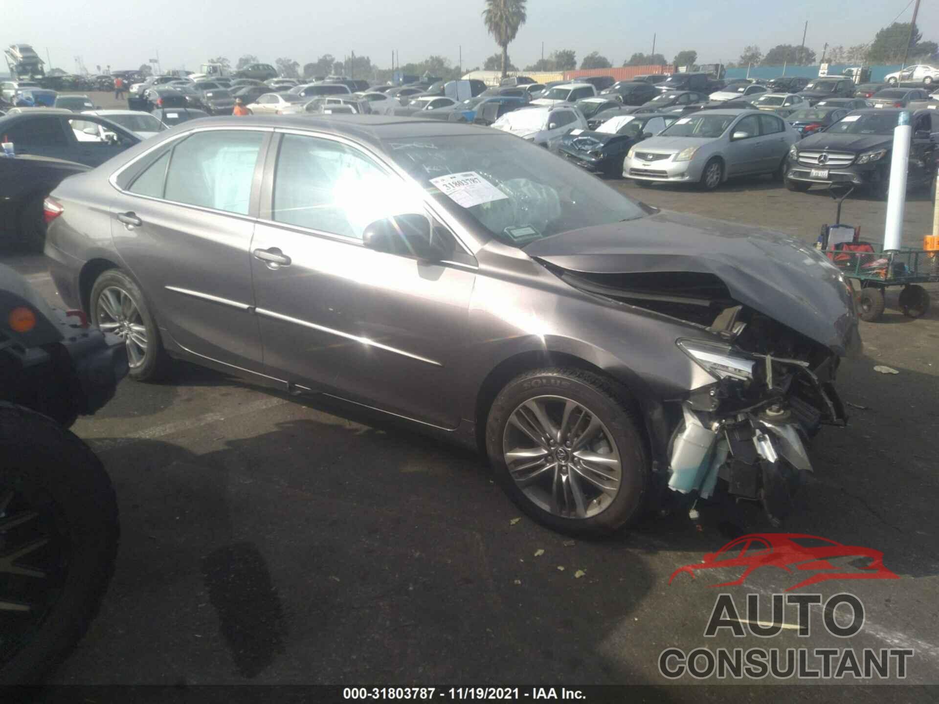 TOYOTA CAMRY 2017 - 4T1BF1FK3HU345092
