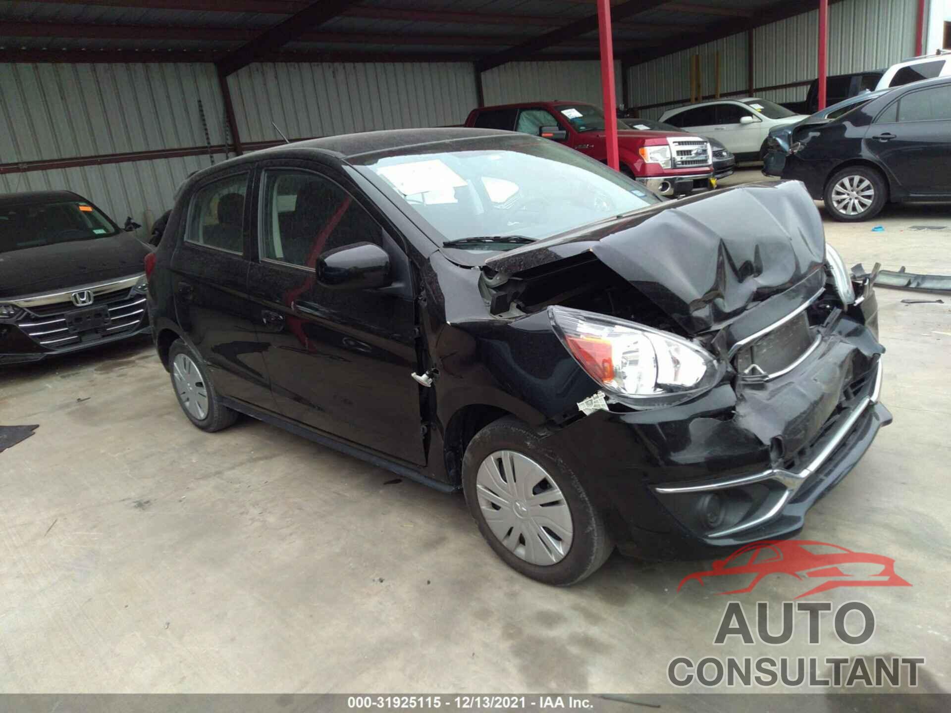 MITSUBISHI MIRAGE 2019 - ML32A3HJ1KH016493