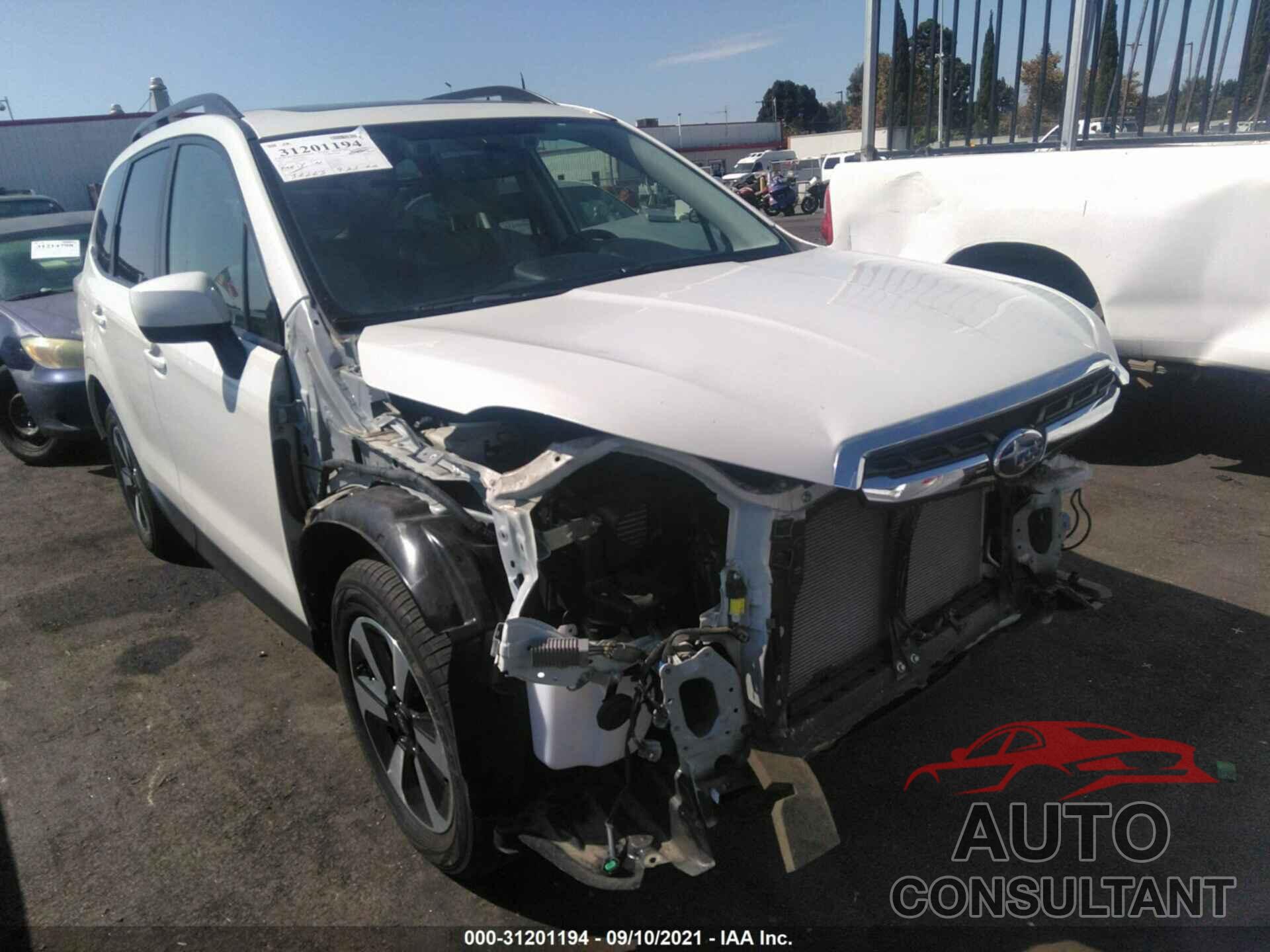 SUBARU FORESTER 2018 - JF2SJAGC4JH549376