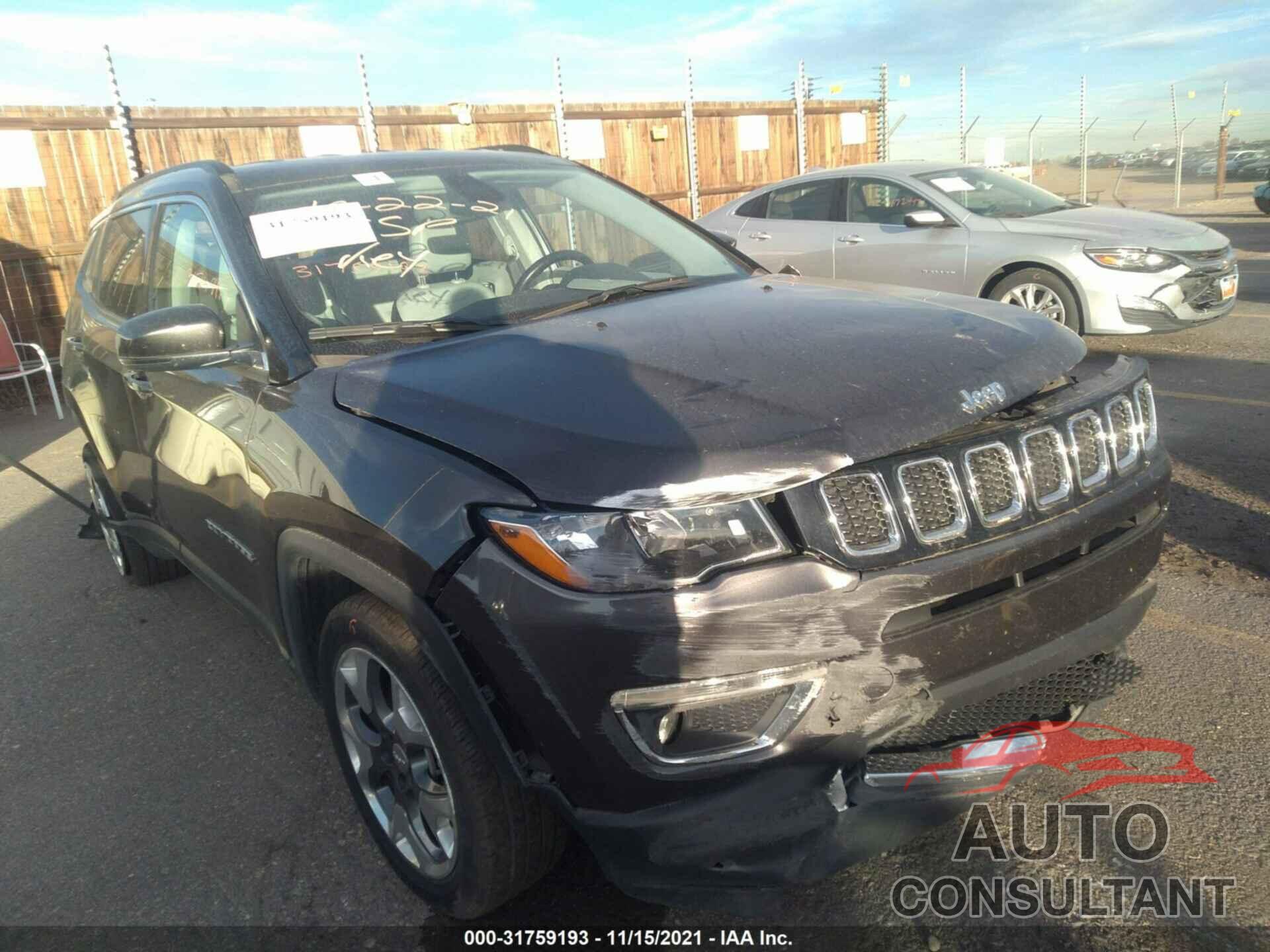 JEEP COMPASS 2020 - 3C4NJCCB3LT194015