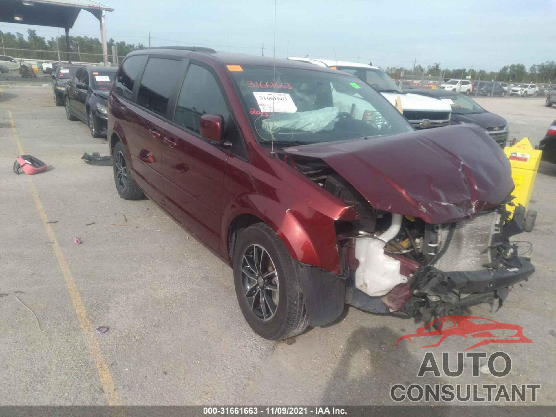 DODGE GRAND CARAVAN 2017 - 2C4RDGEG4HR799132