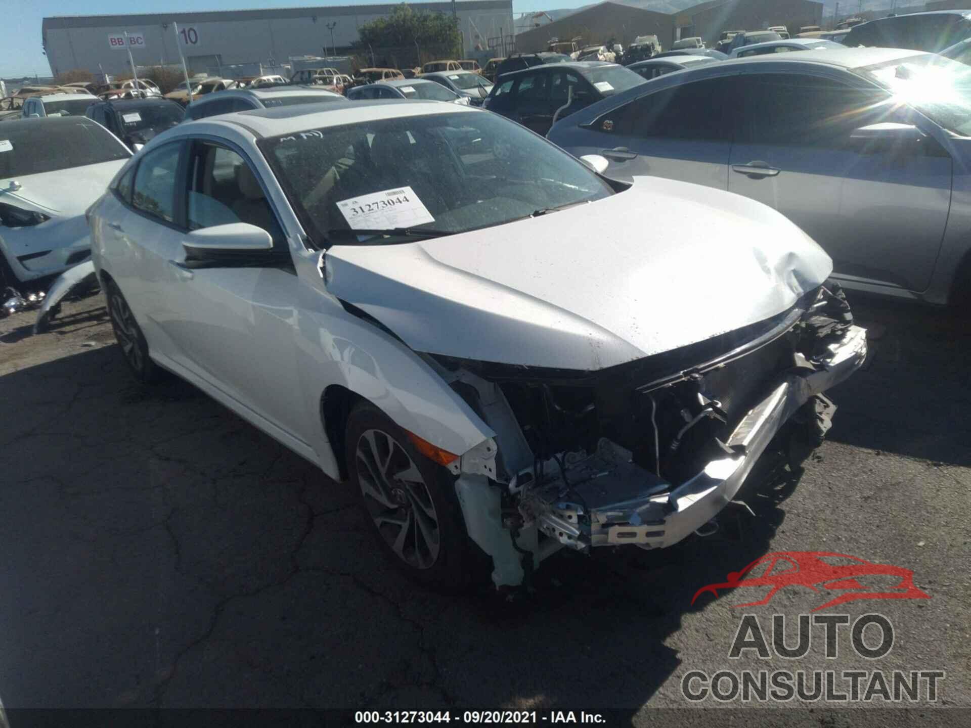 HONDA CIVIC SEDAN 2017 - 19XFC2F77HE222216