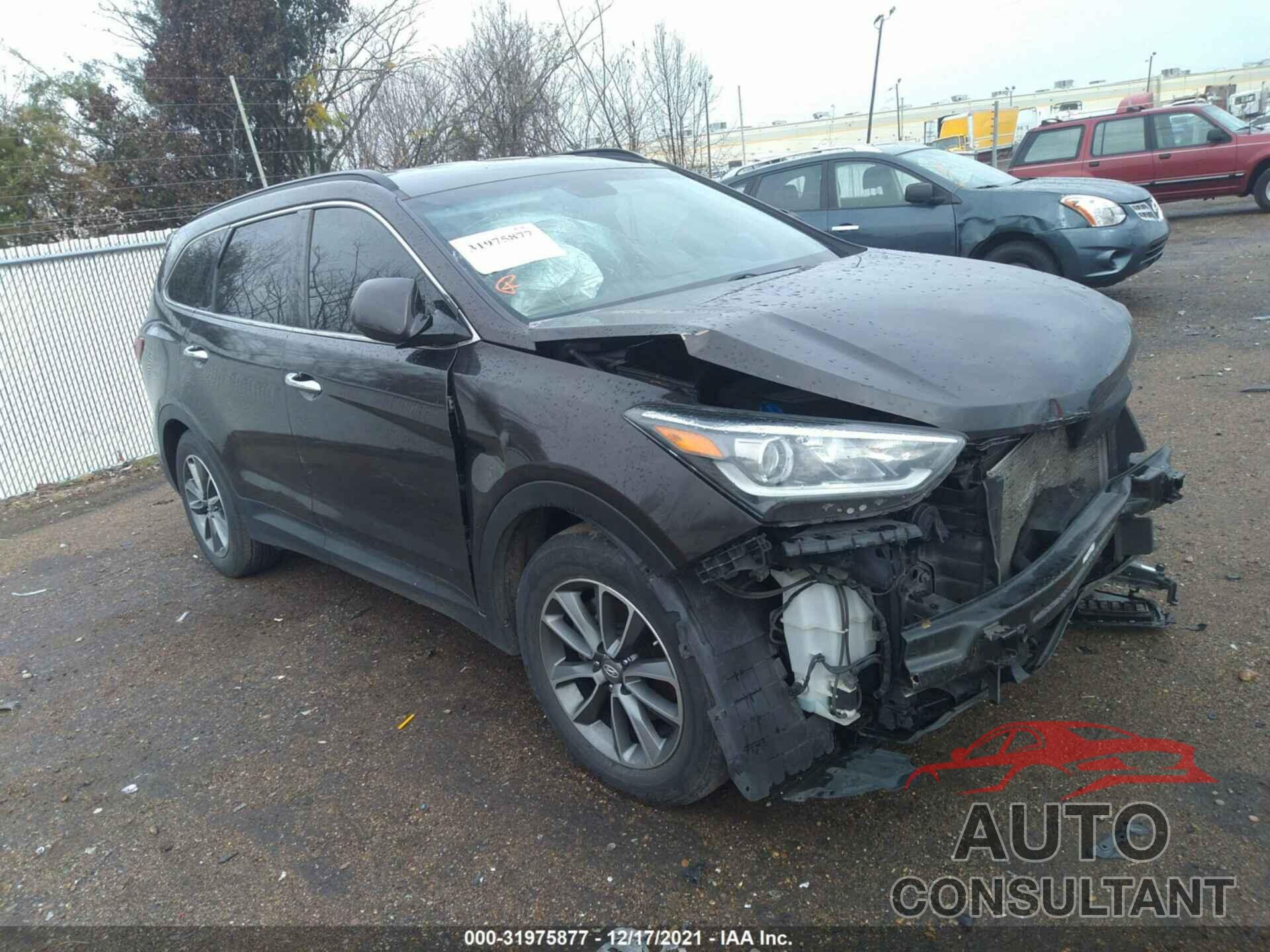 HYUNDAI SANTA FE 2017 - KM8SM4HF7HU168456