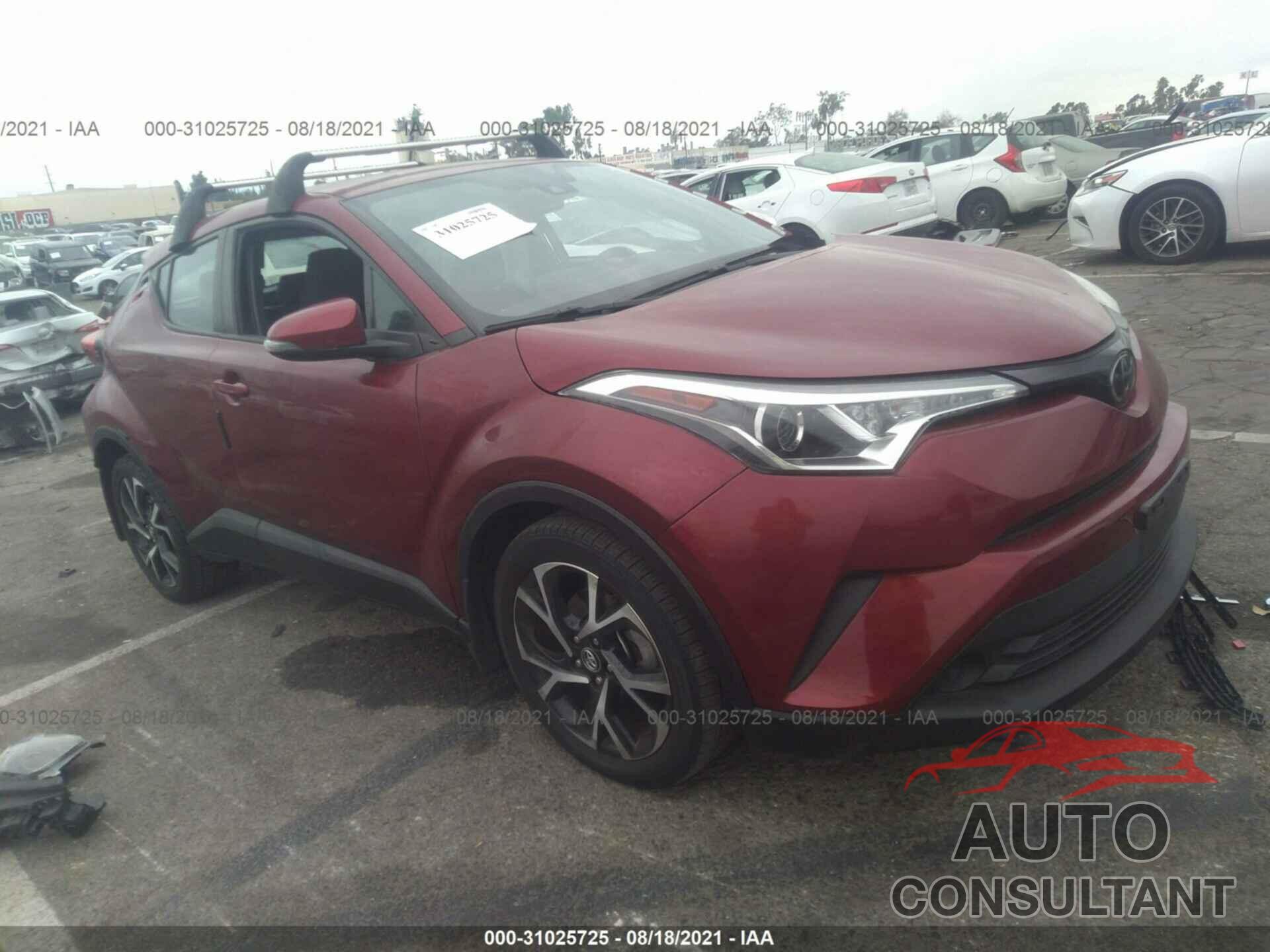 TOYOTA C-HR 2018 - NMTKHMBX0JR057458