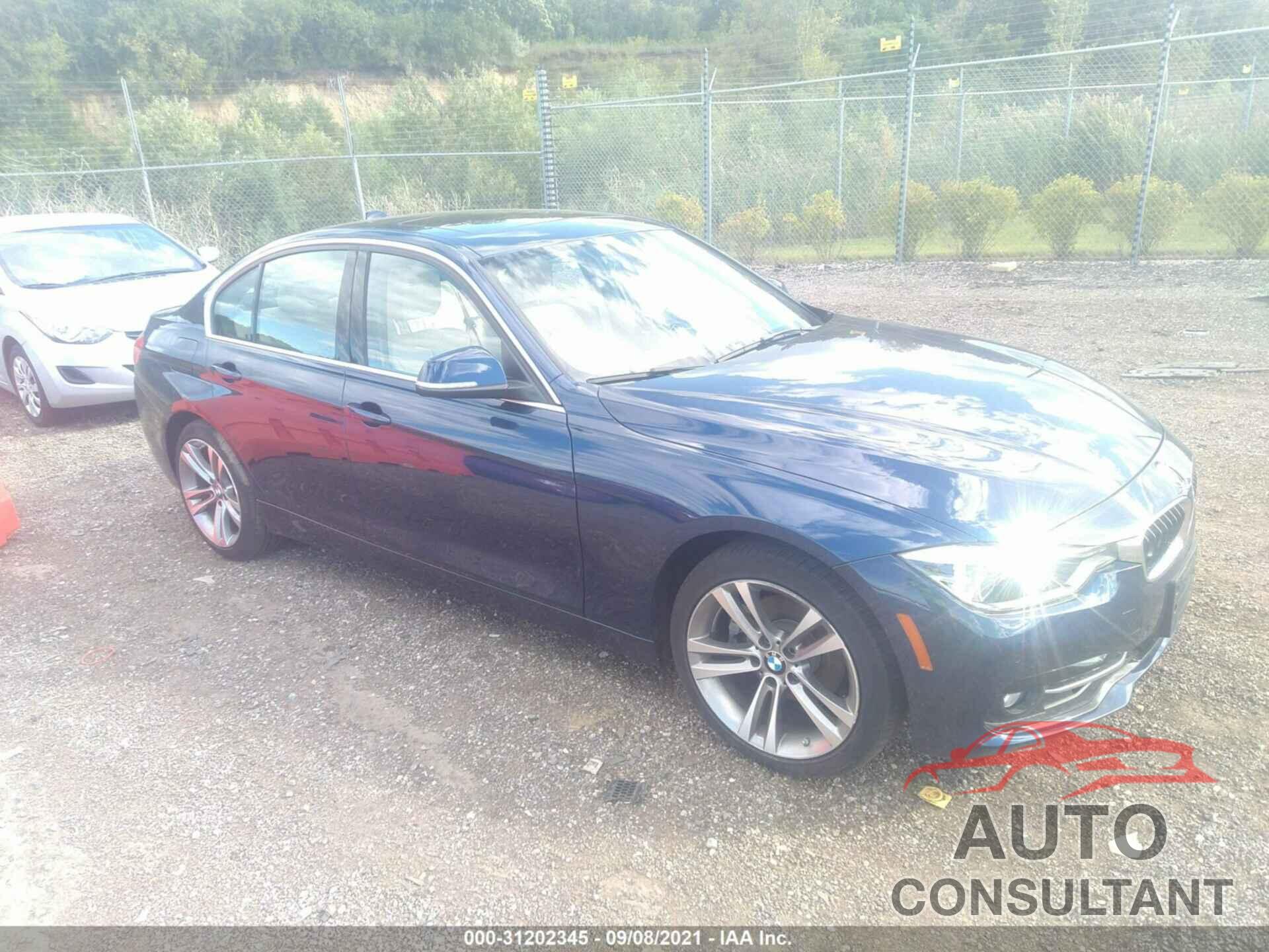 BMW 3 SERIES 2018 - WBA8D9C53JA607649