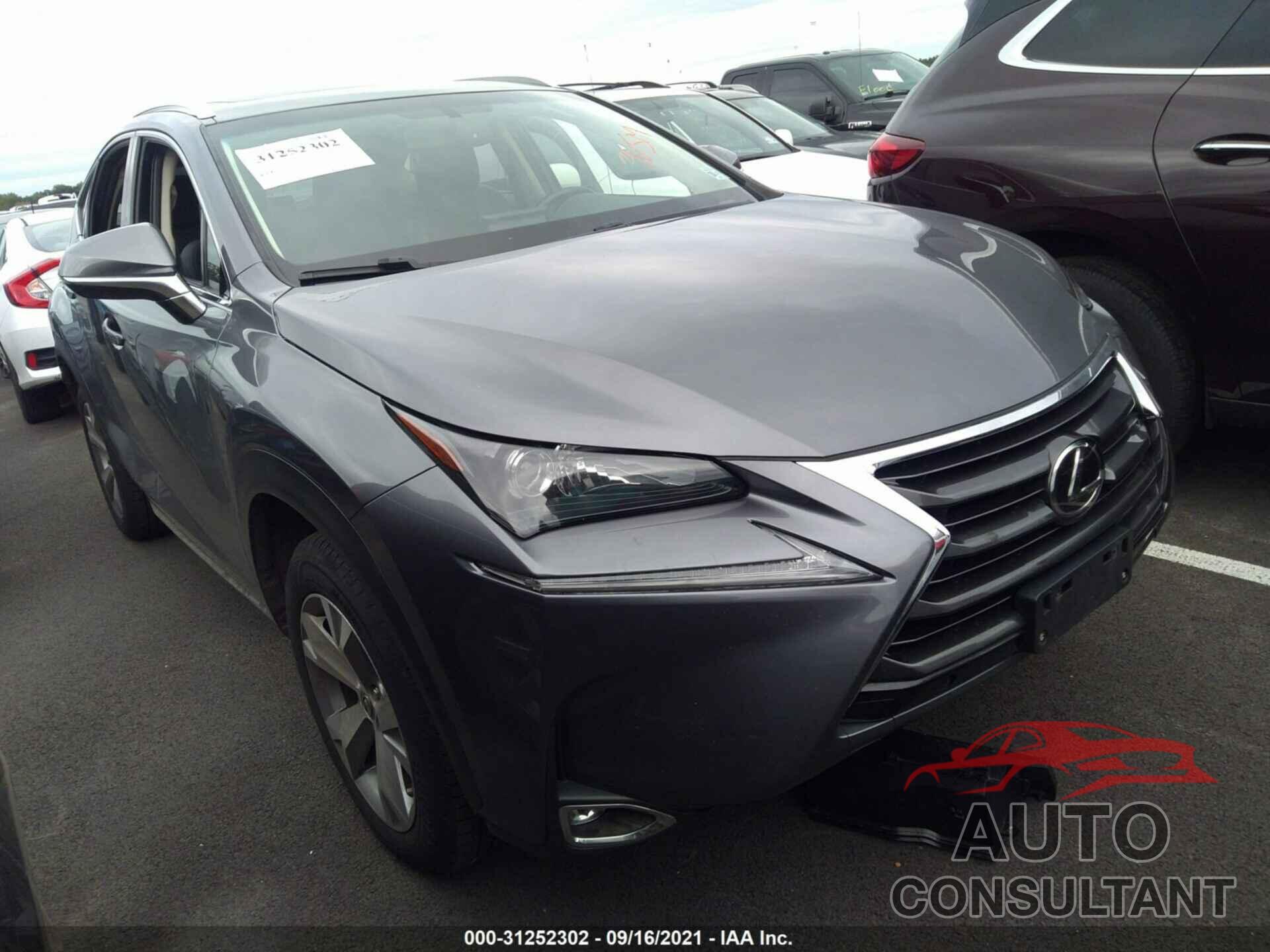 LEXUS NX 2017 - JTJBARBZXH2096495