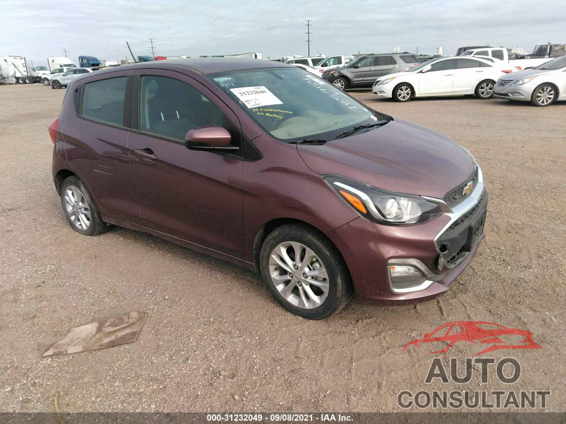 CHEVROLET SPARK 2019 - KL8CD6SA8KC785954