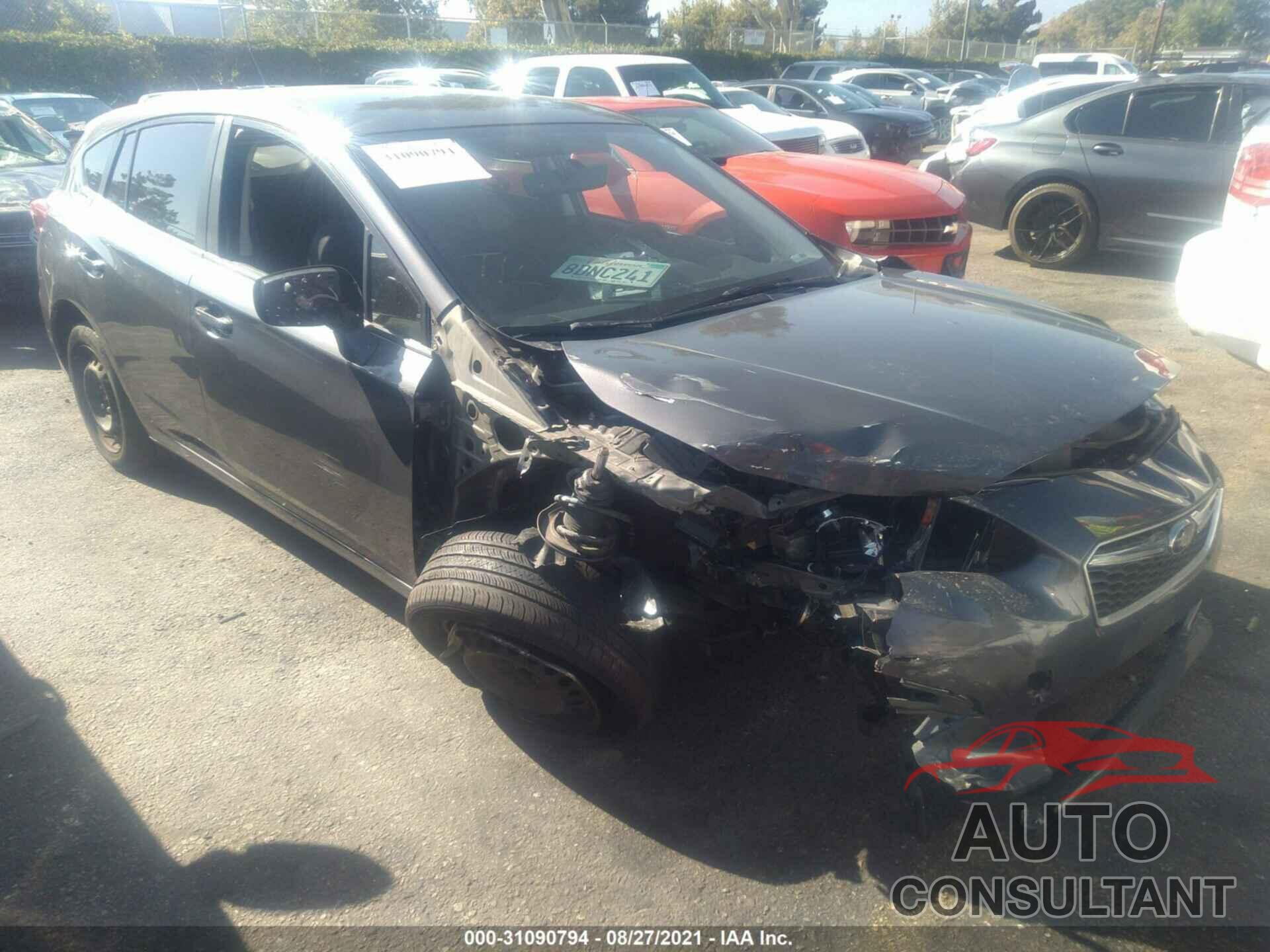 SUBARU IMPREZA 2018 - 4S3GTAA64J3737944