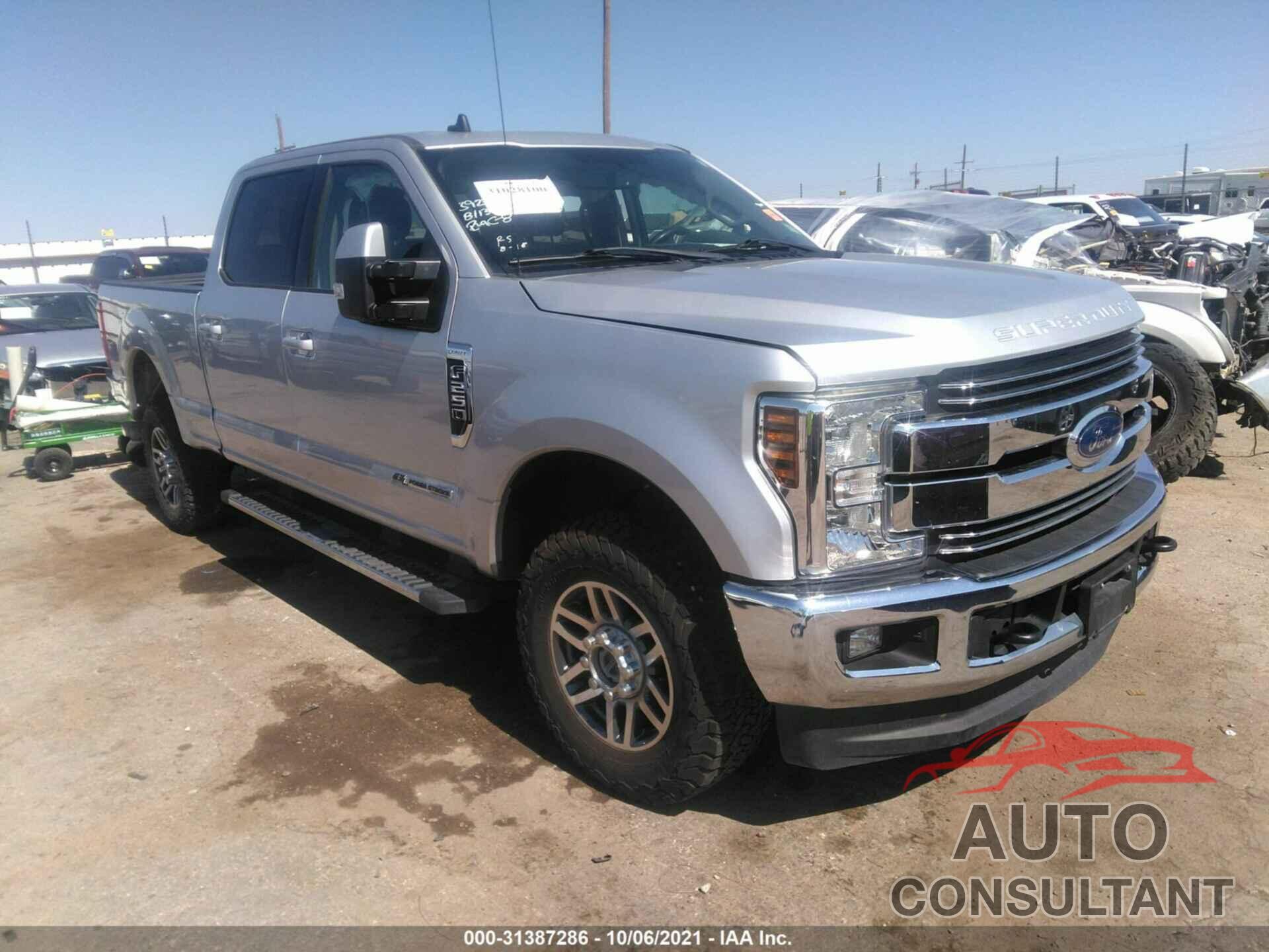 FORD SUPER DUTY F-250 SRW 2019 - 1FT7W2BT0KEC10216