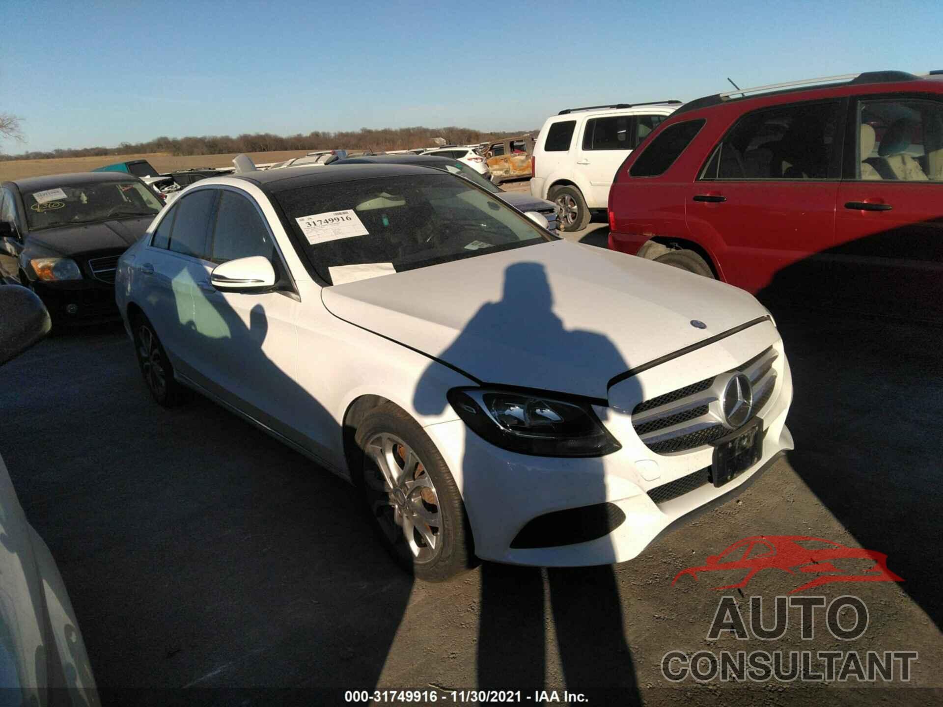 MERCEDES-BENZ C-CLASS 2016 - 55SWF4KB3GU166294