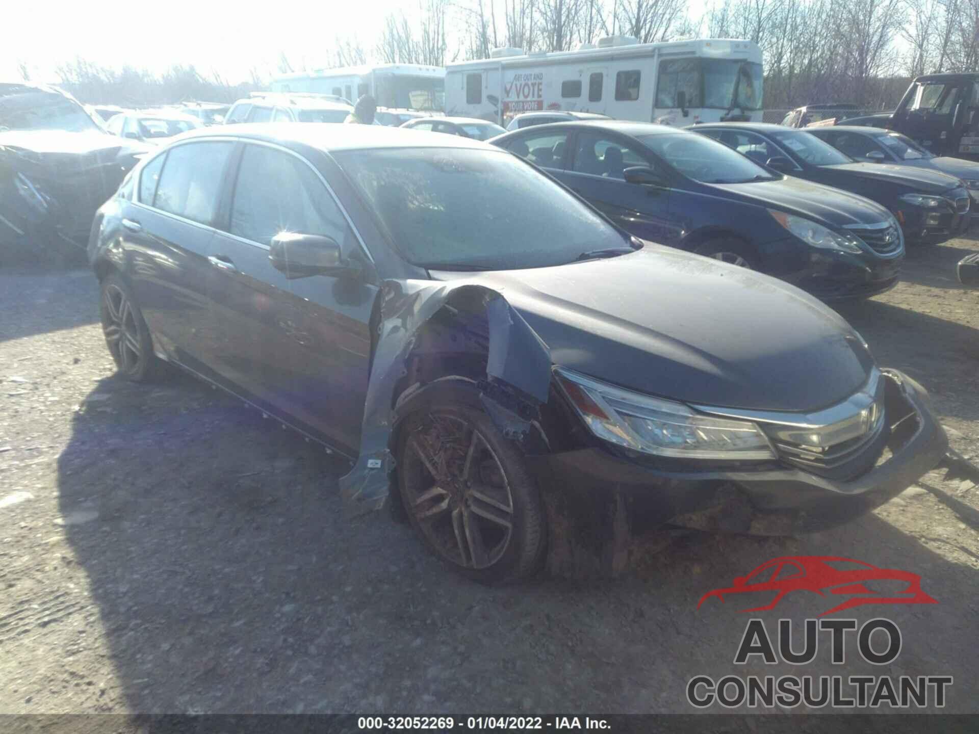 HONDA ACCORD SEDAN 2017 - 1HGCR3F91HA044655