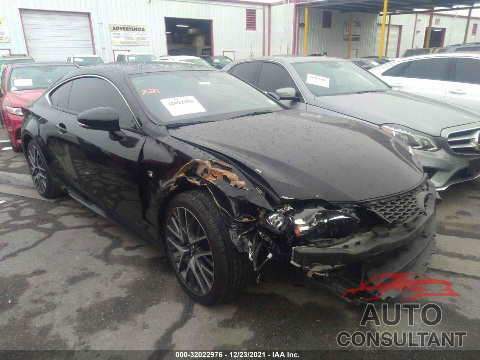 LEXUS RC 2017 - JTHHA5BC0H5007595