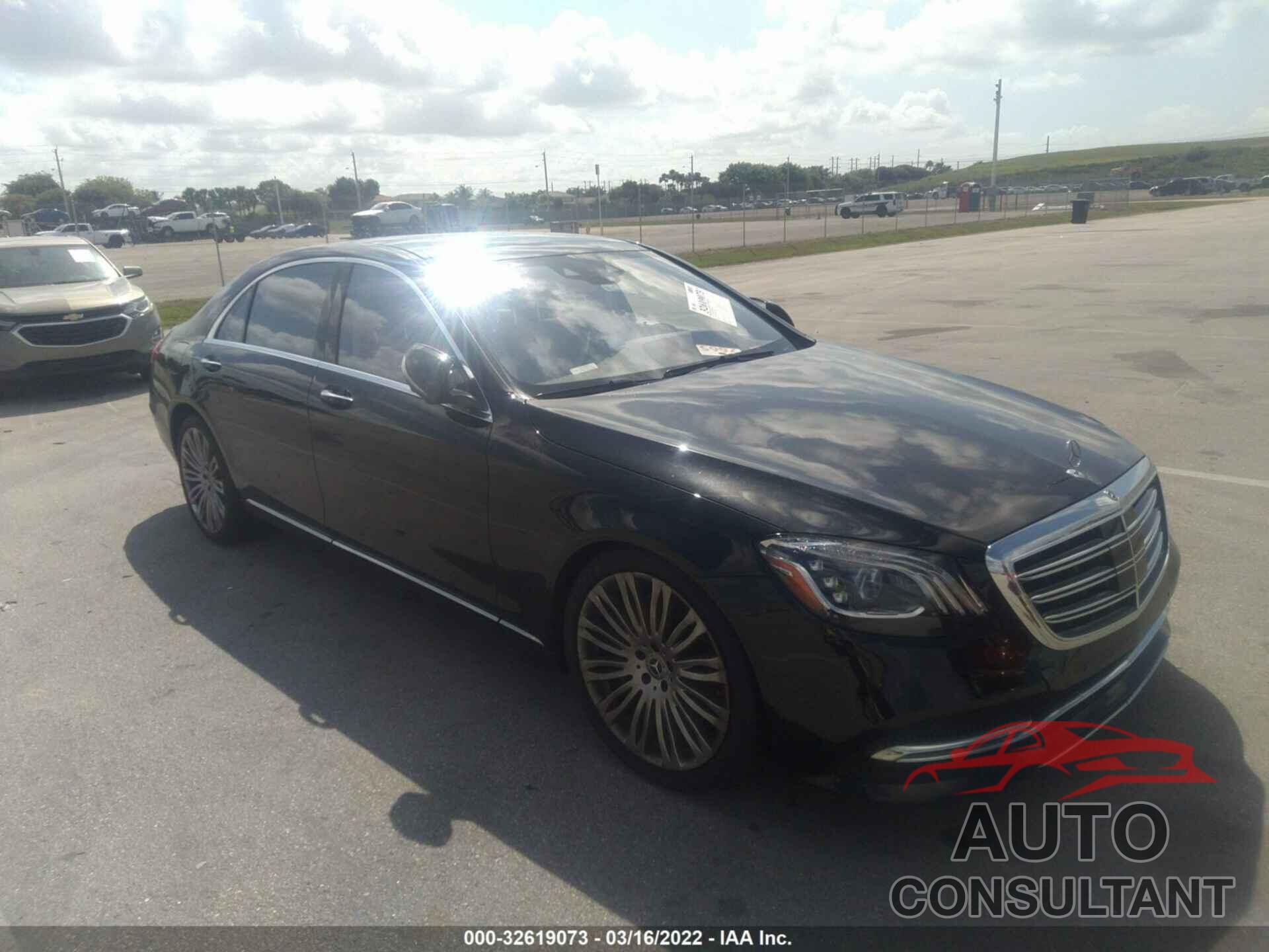 MERCEDES-BENZ S-CLASS 2019 - WDDUG8DB3KA488483