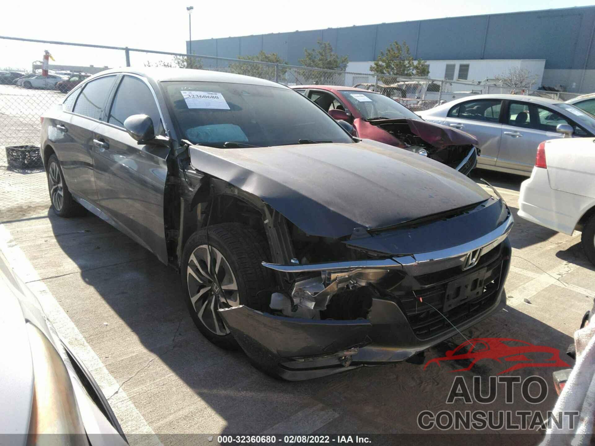 HONDA ACCORD HYBRID 2018 - 1HGCV3F54JA000213