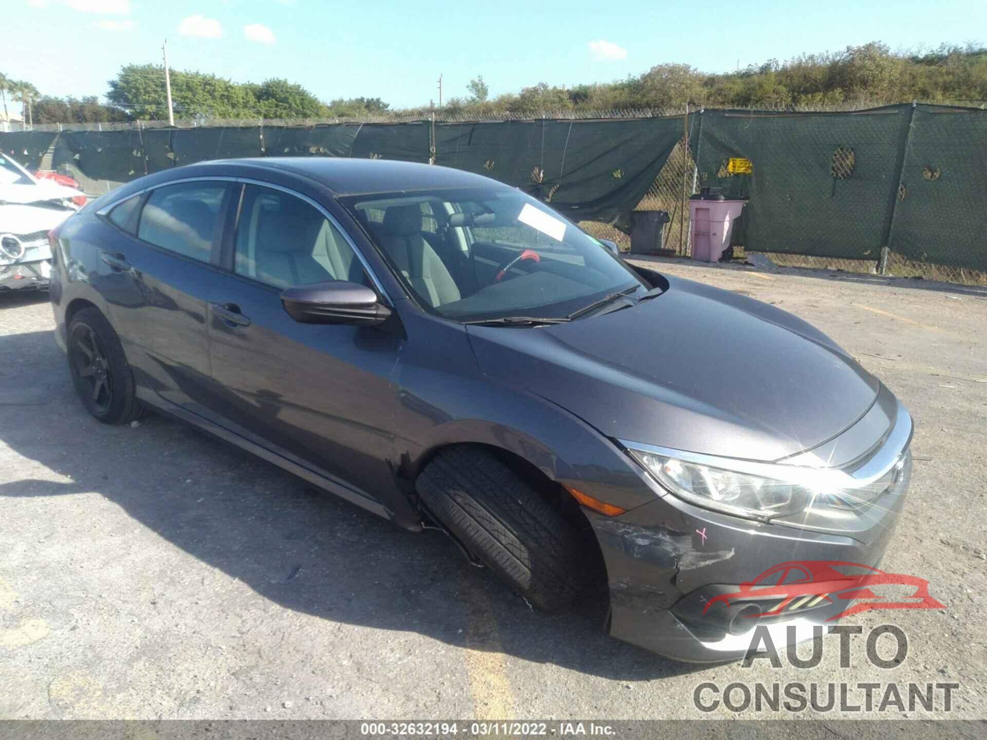 HONDA CIVIC SEDAN 2017 - 19XFC2F55HE001051