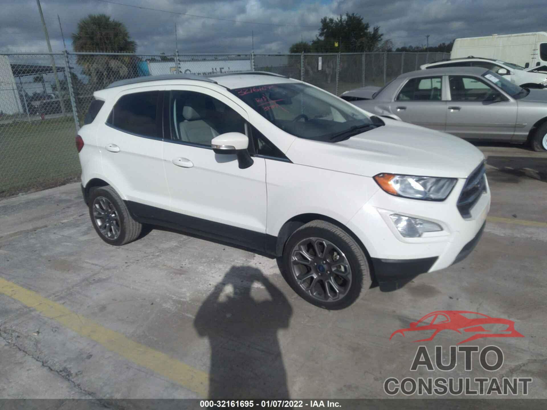 FORD ECOSPORT 2020 - MAJ6S3KL4LC347160