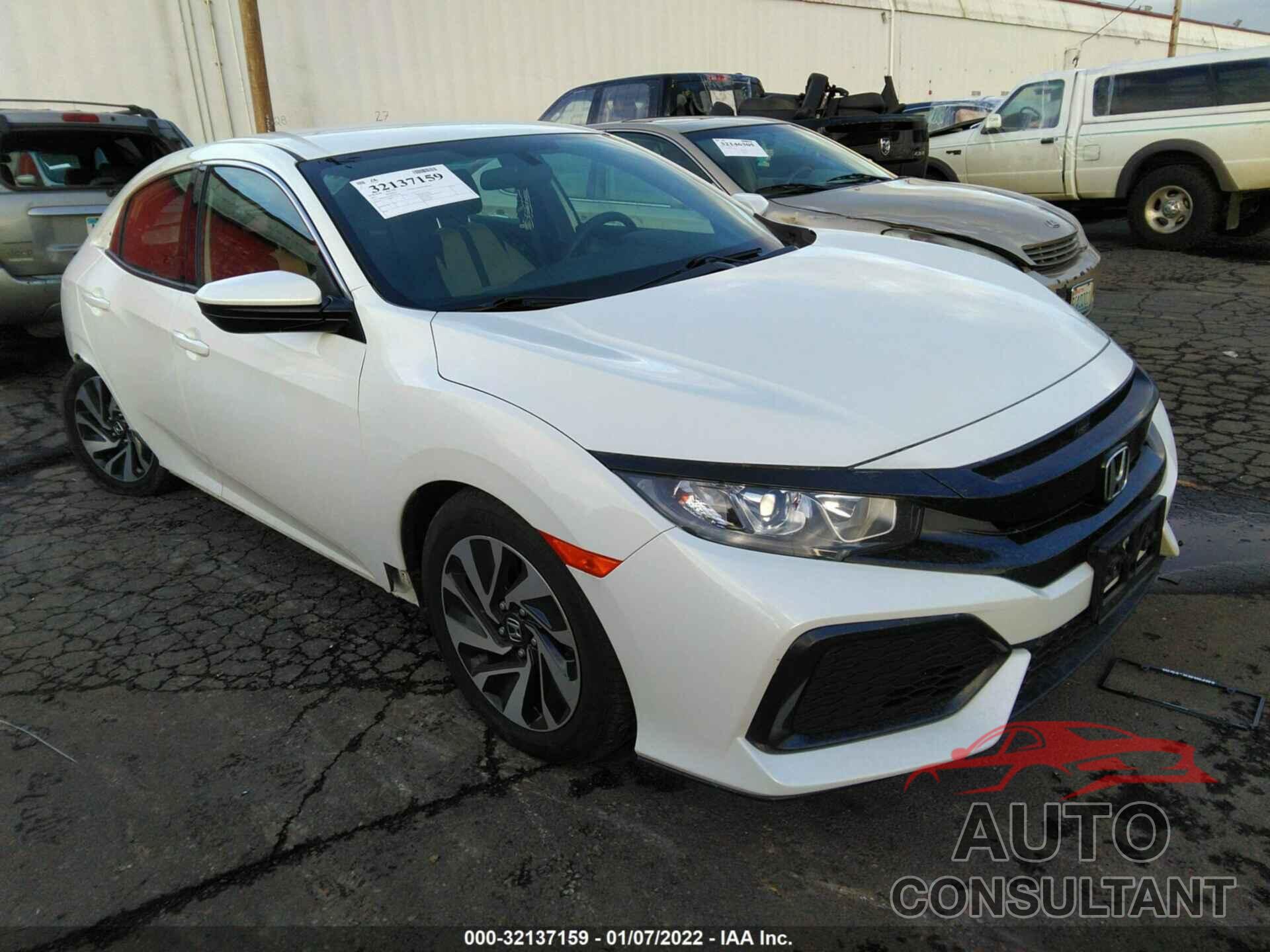HONDA CIVIC HATCHBACK 2017 - SHHFK7H24HU222118