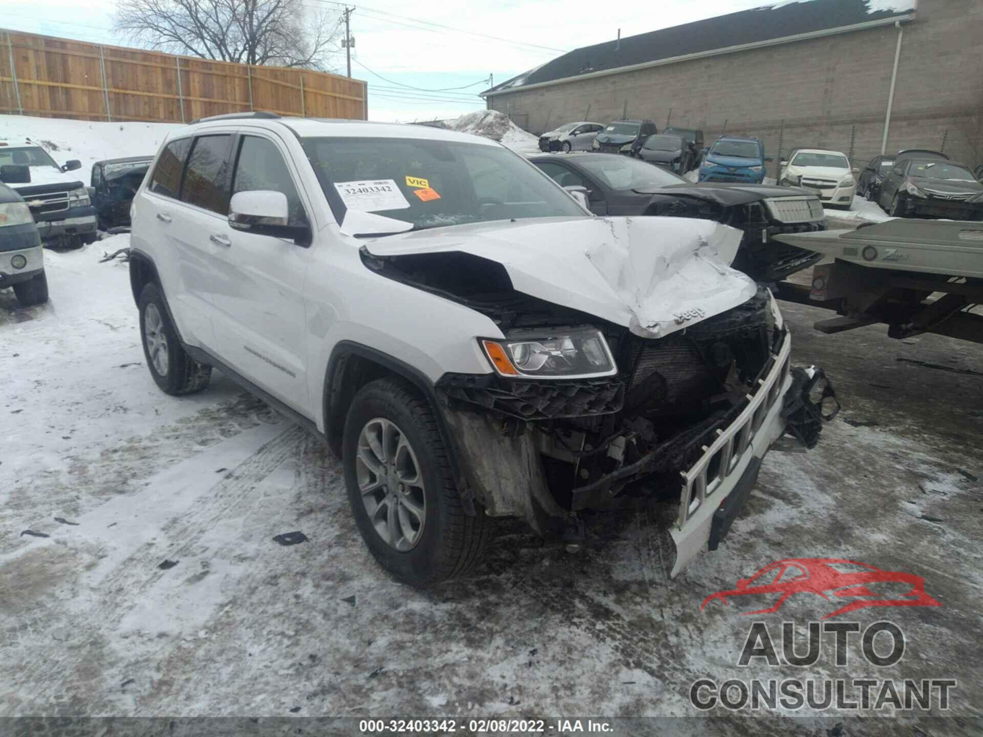 JEEP GRAND CHEROKEE 2016 - 1C4RJFBGXGC386288
