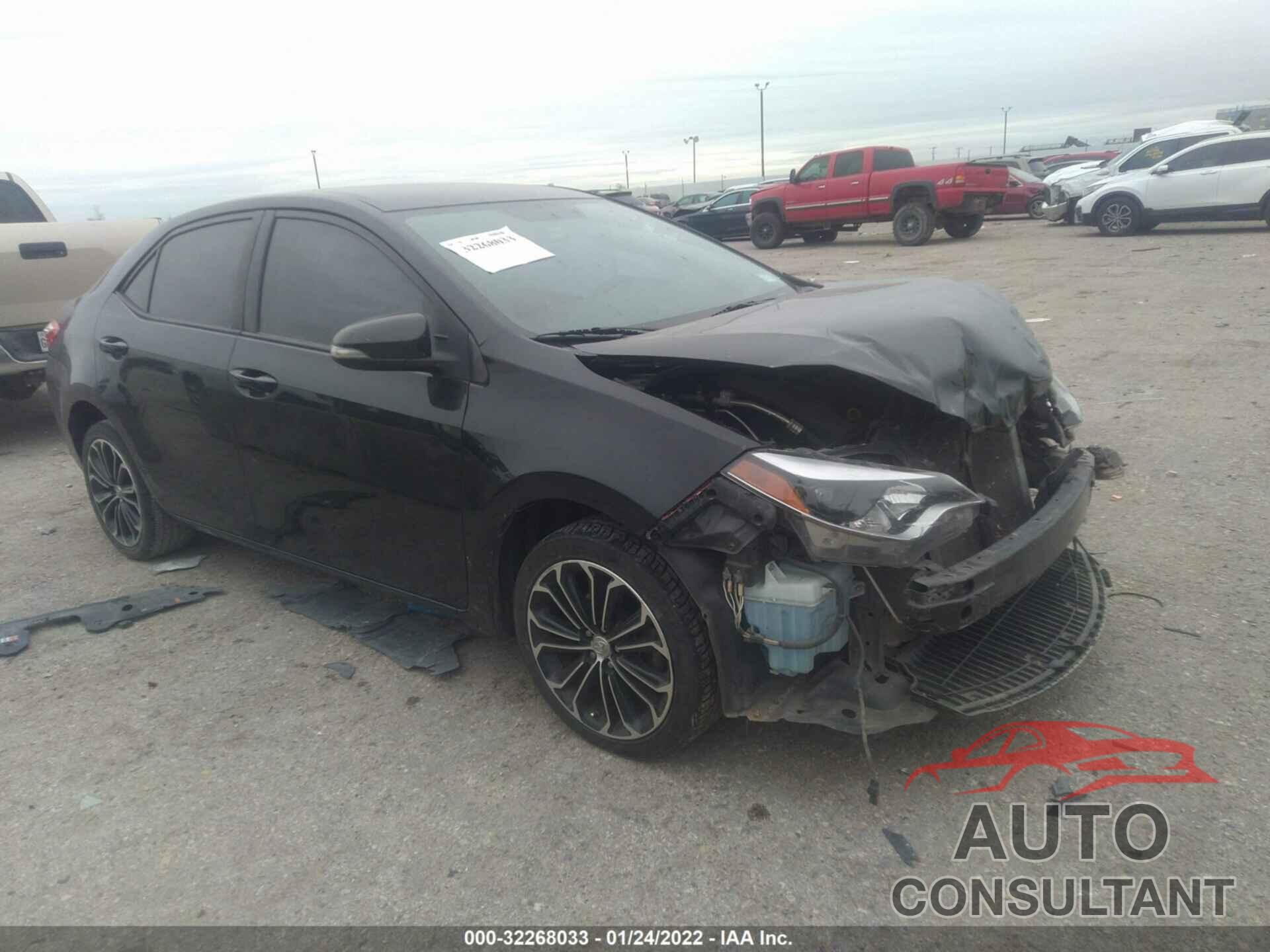 TOYOTA COROLLA 2016 - 5YFBURHE7GP366538