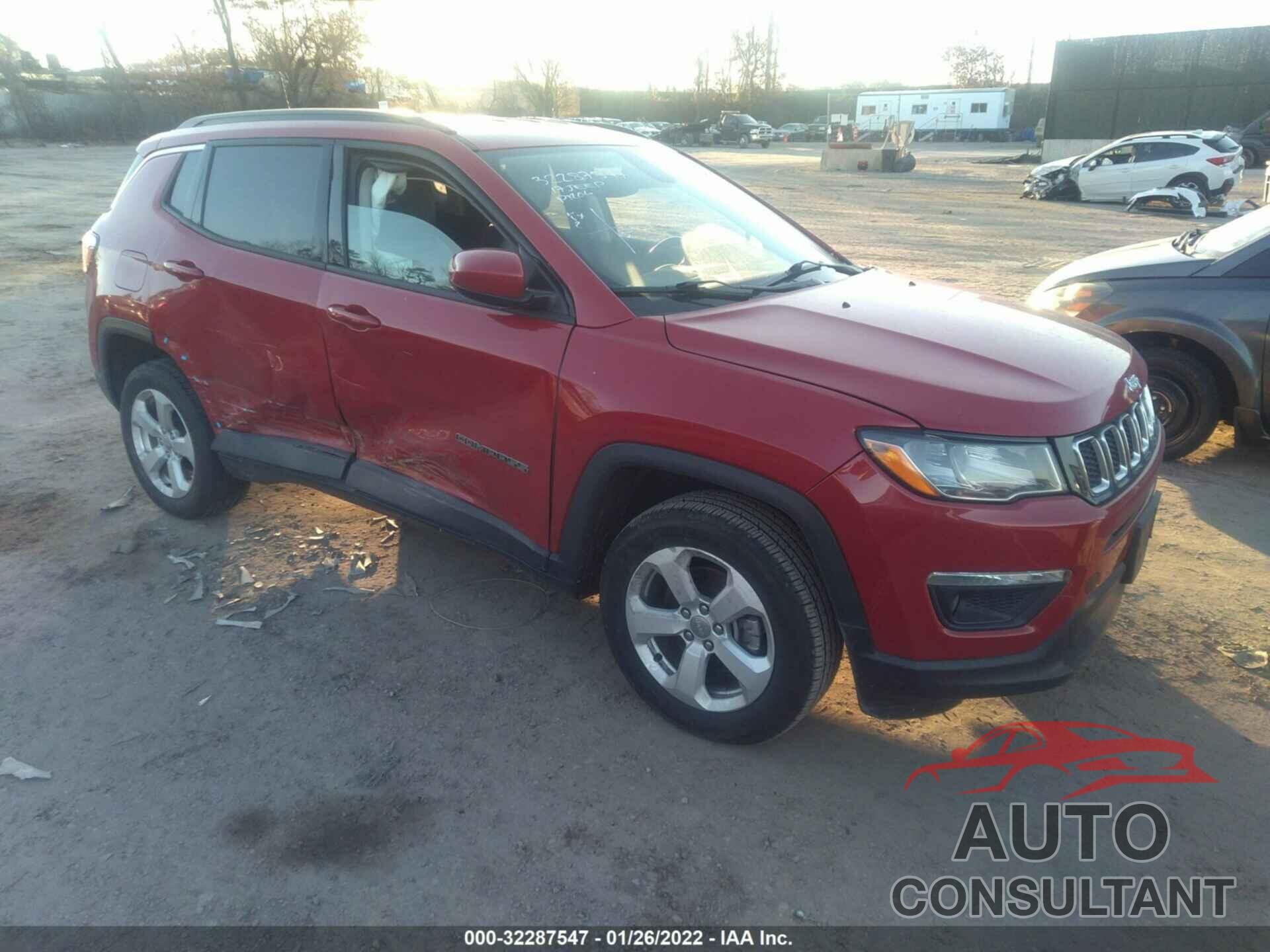 JEEP COMPASS 2017 - 3C4NJDBB6HT650765