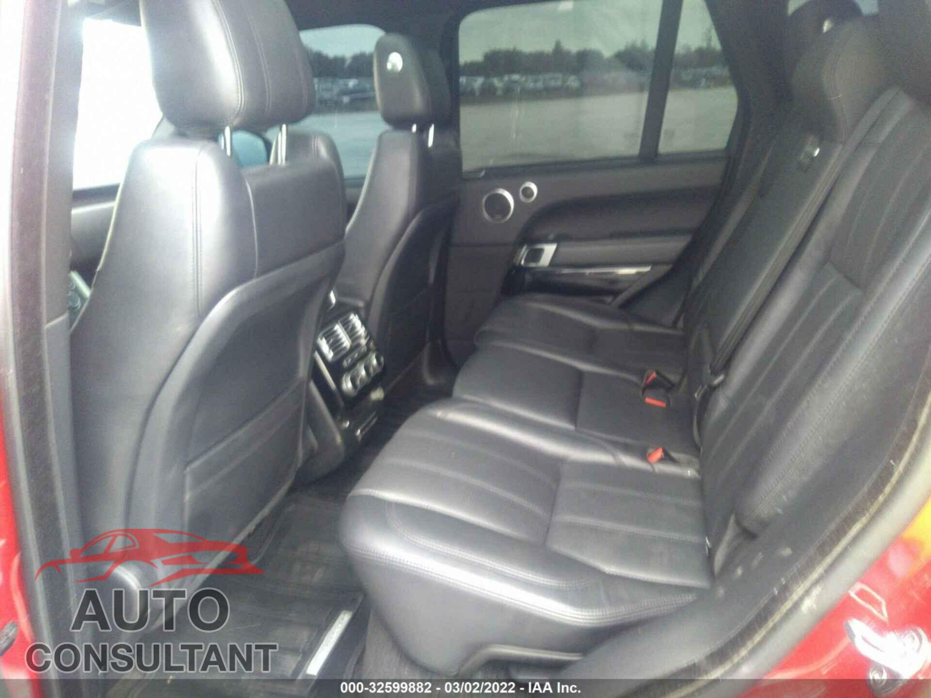 LAND ROVER RANGE ROVER 2016 - SALGS2KF4GA319372